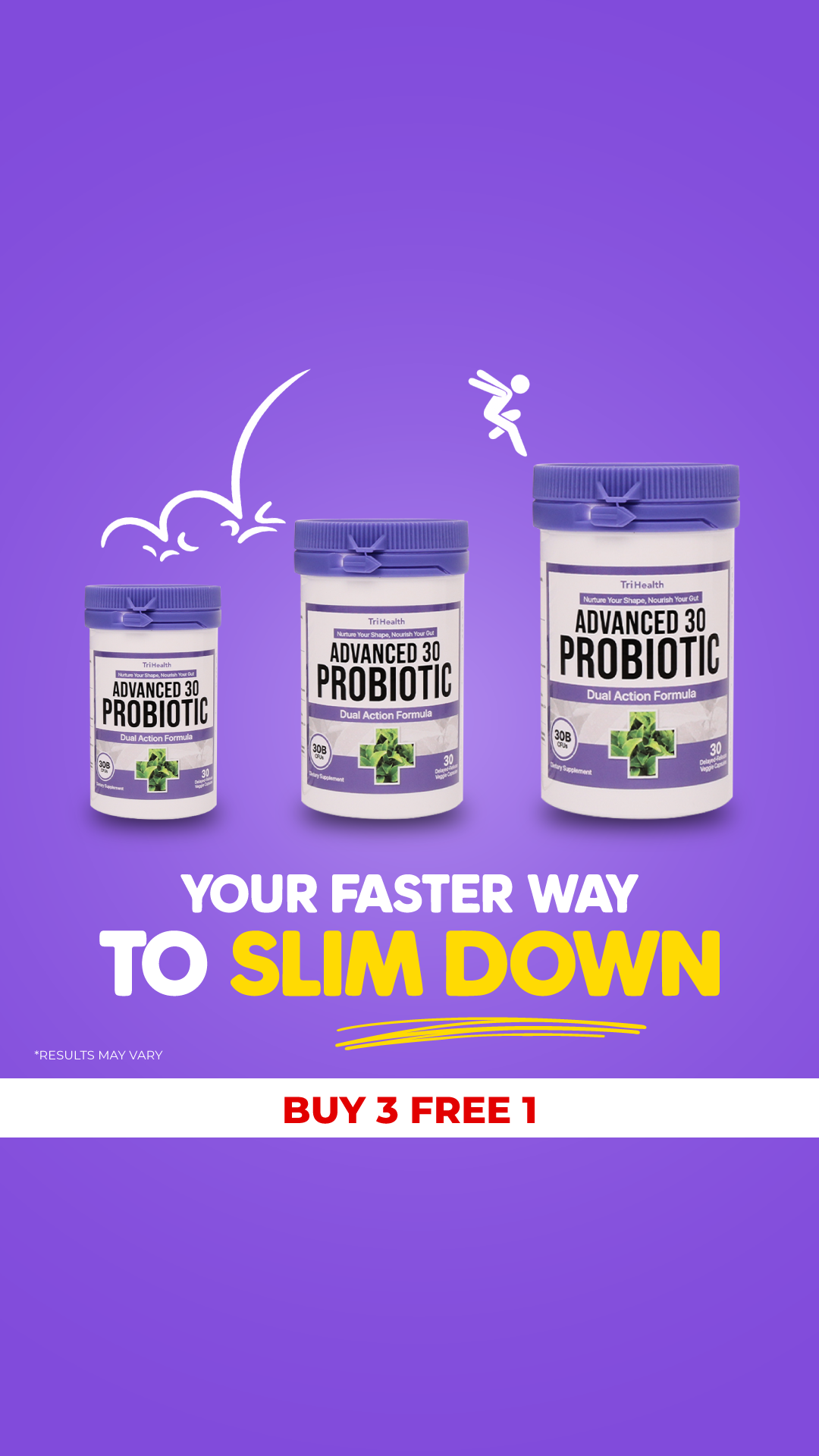 TriHealth Probiotic PH Facebook ad