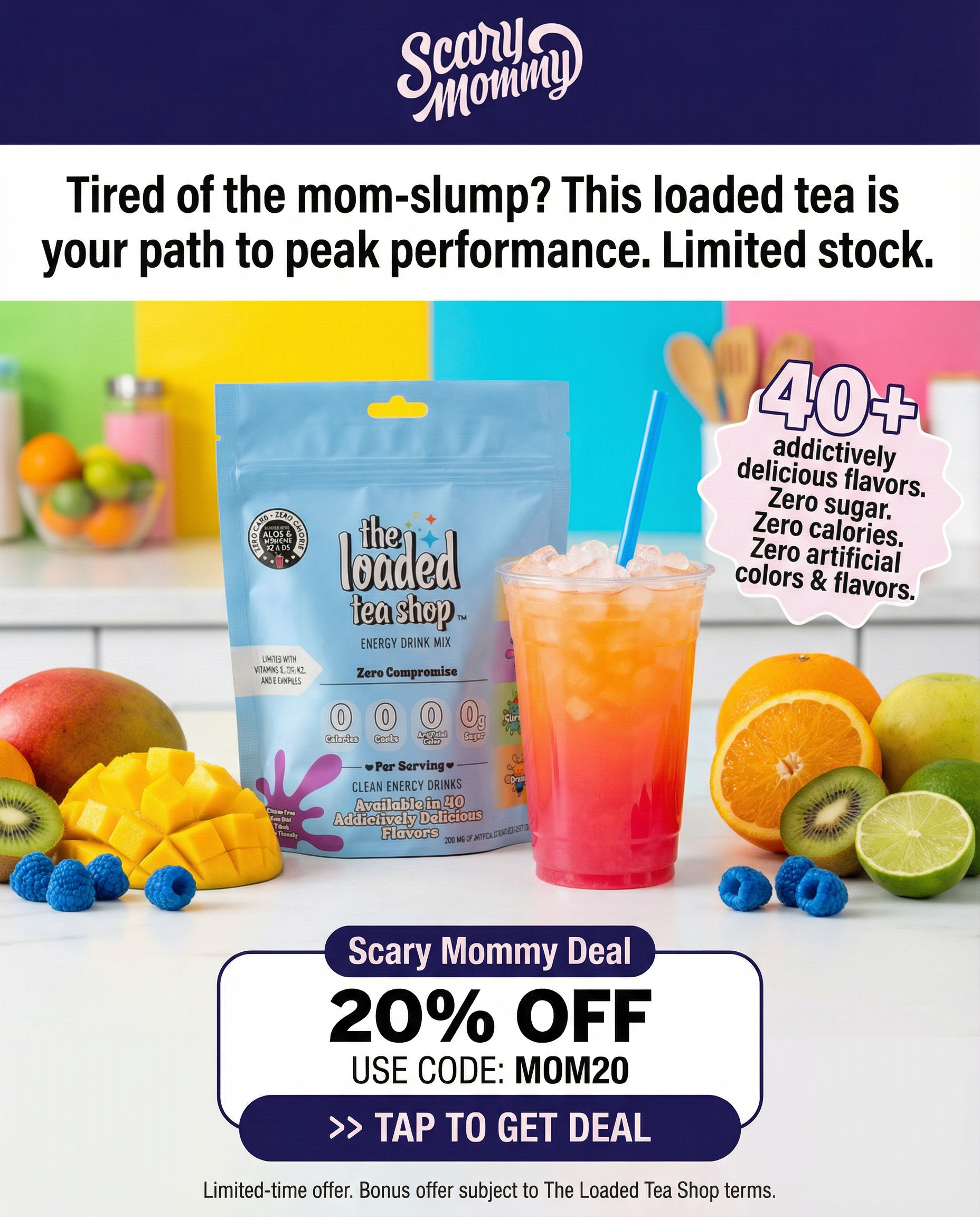 Scary Mommy Facebook ad