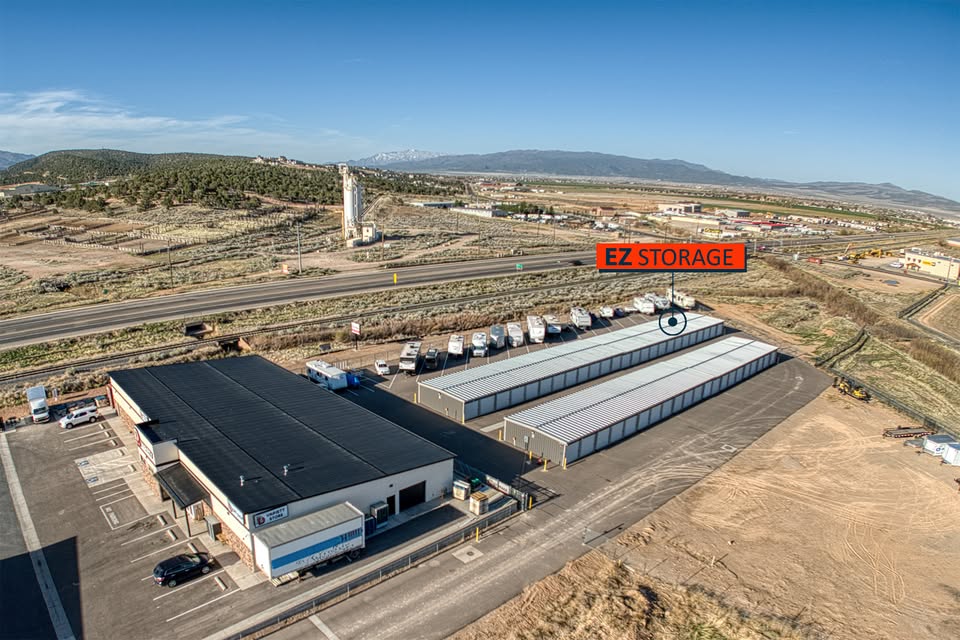EZ Storage Facebook ad: EZ Storage is located at 445 North Aviation…