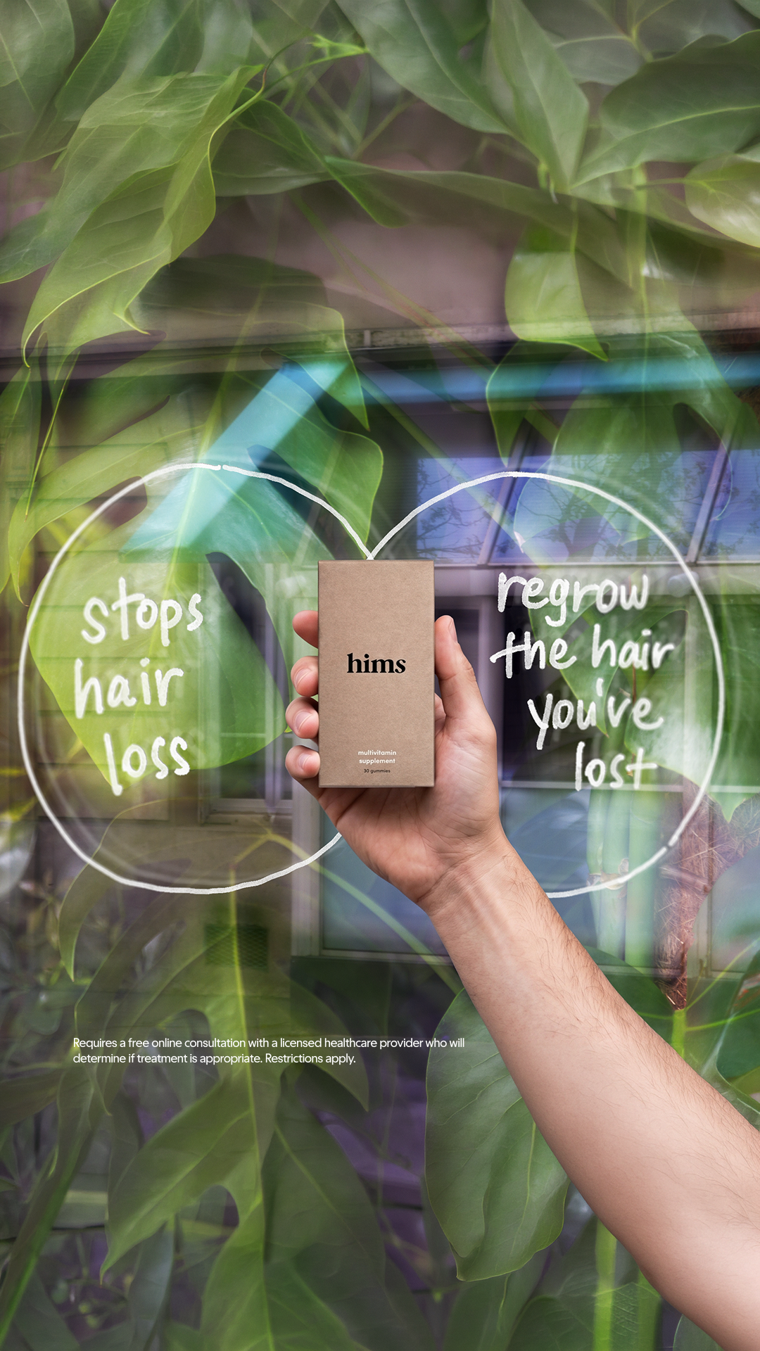 hims Facebook ad