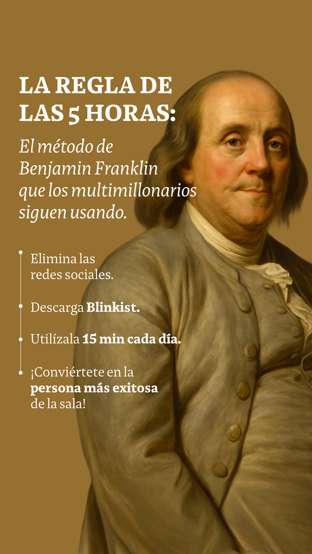 Blinkist Facebook ad