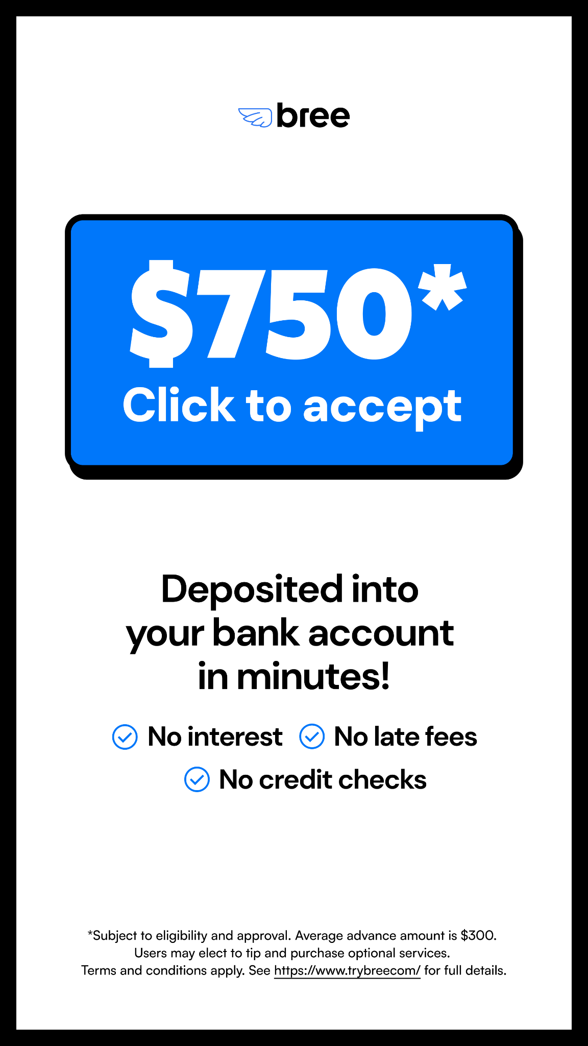 Bree App Facebook ad