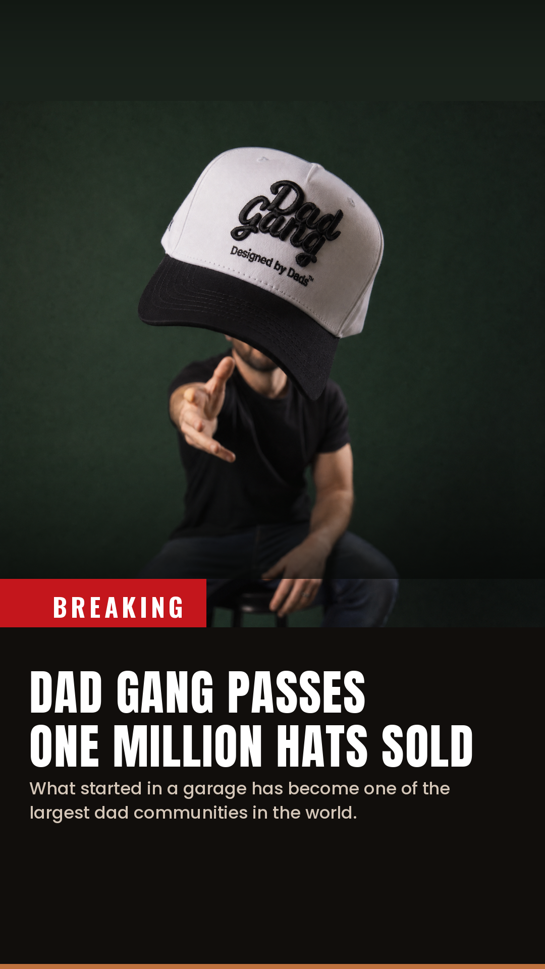 Dad Gang Co. Facebook ad