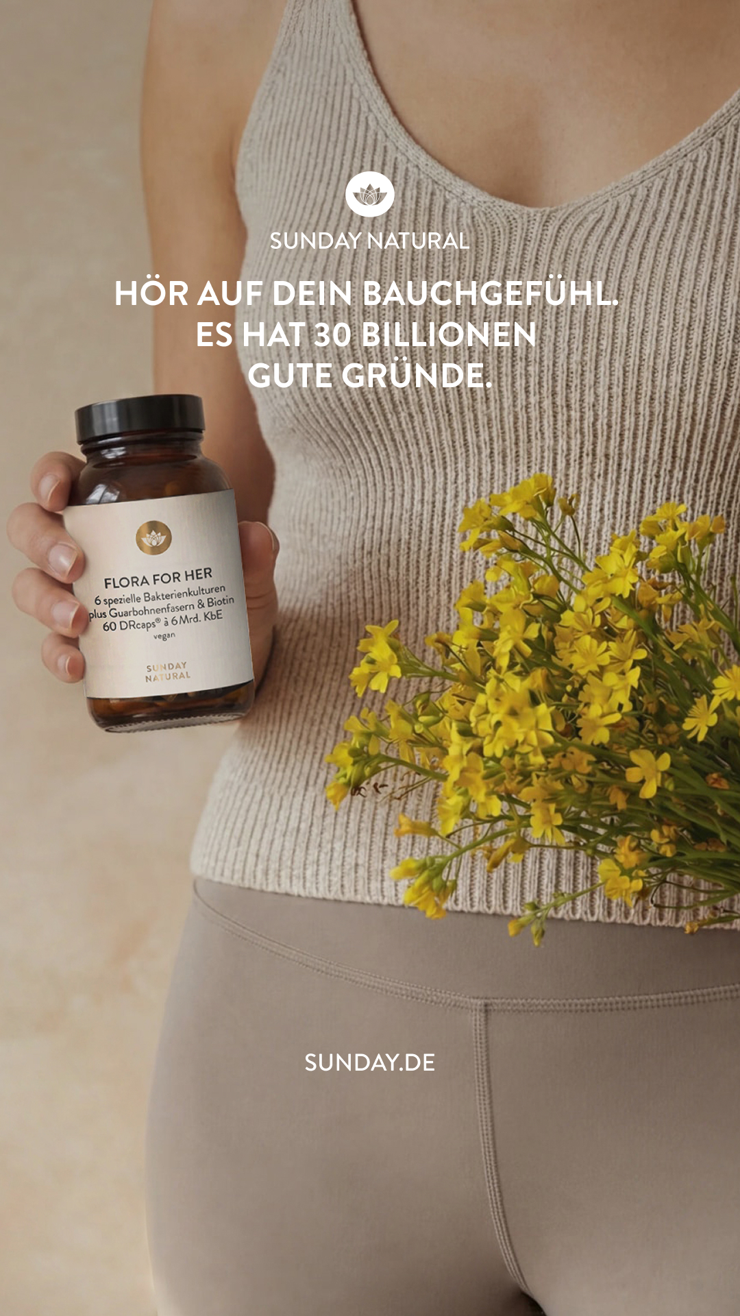 Sunday Natural Facebook ad