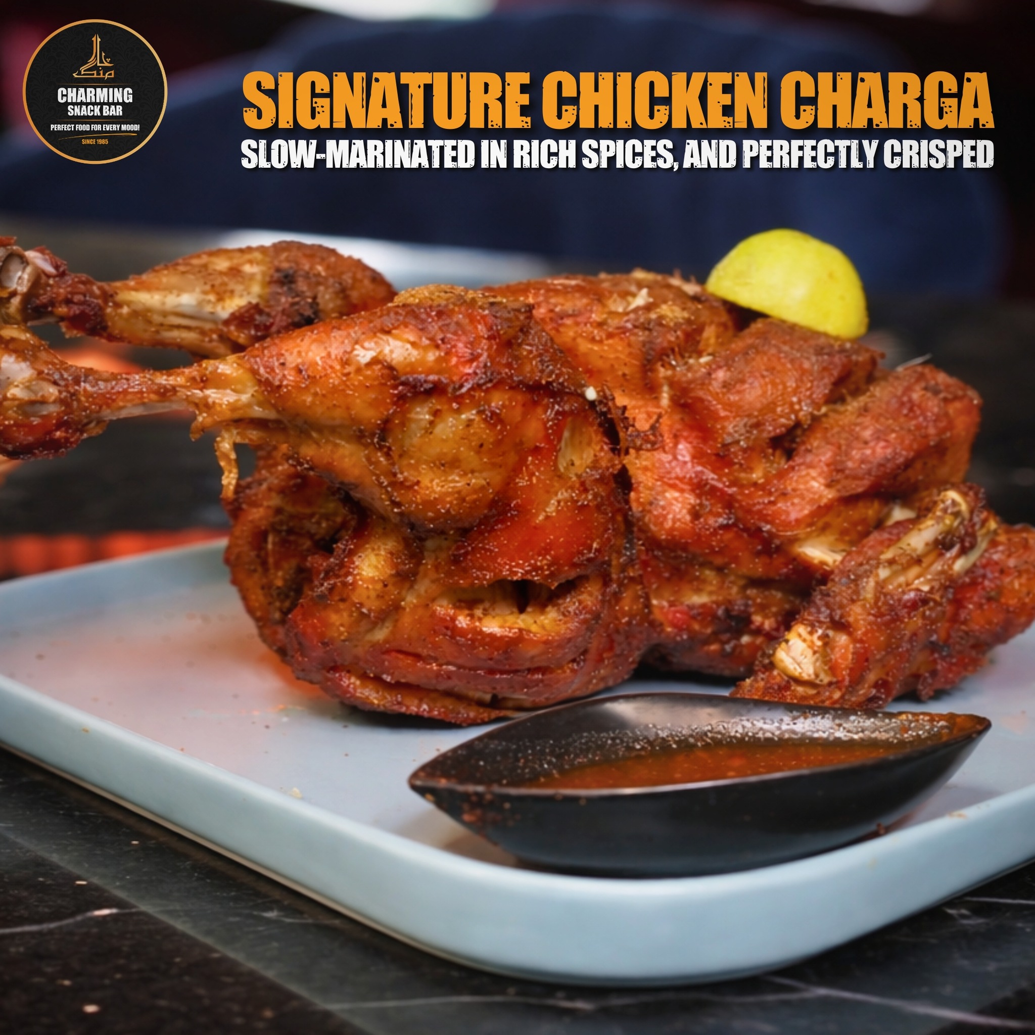 Charming Snack Bar Facebook ad: Order Delicious Balochi Sajji Online In Karachi | Charming…