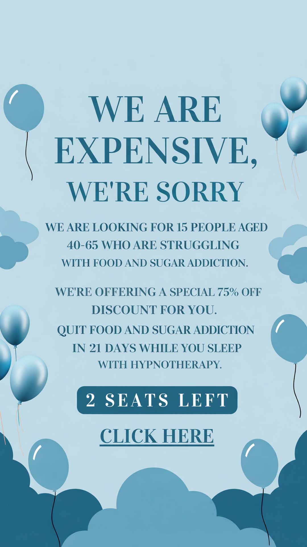 Hypnozio: power of hypnotherapy Facebook ad