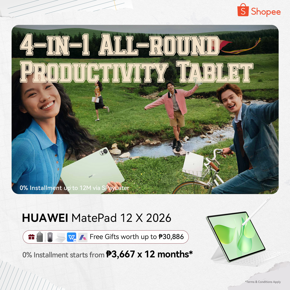 Huawei Mobile Facebook ad
