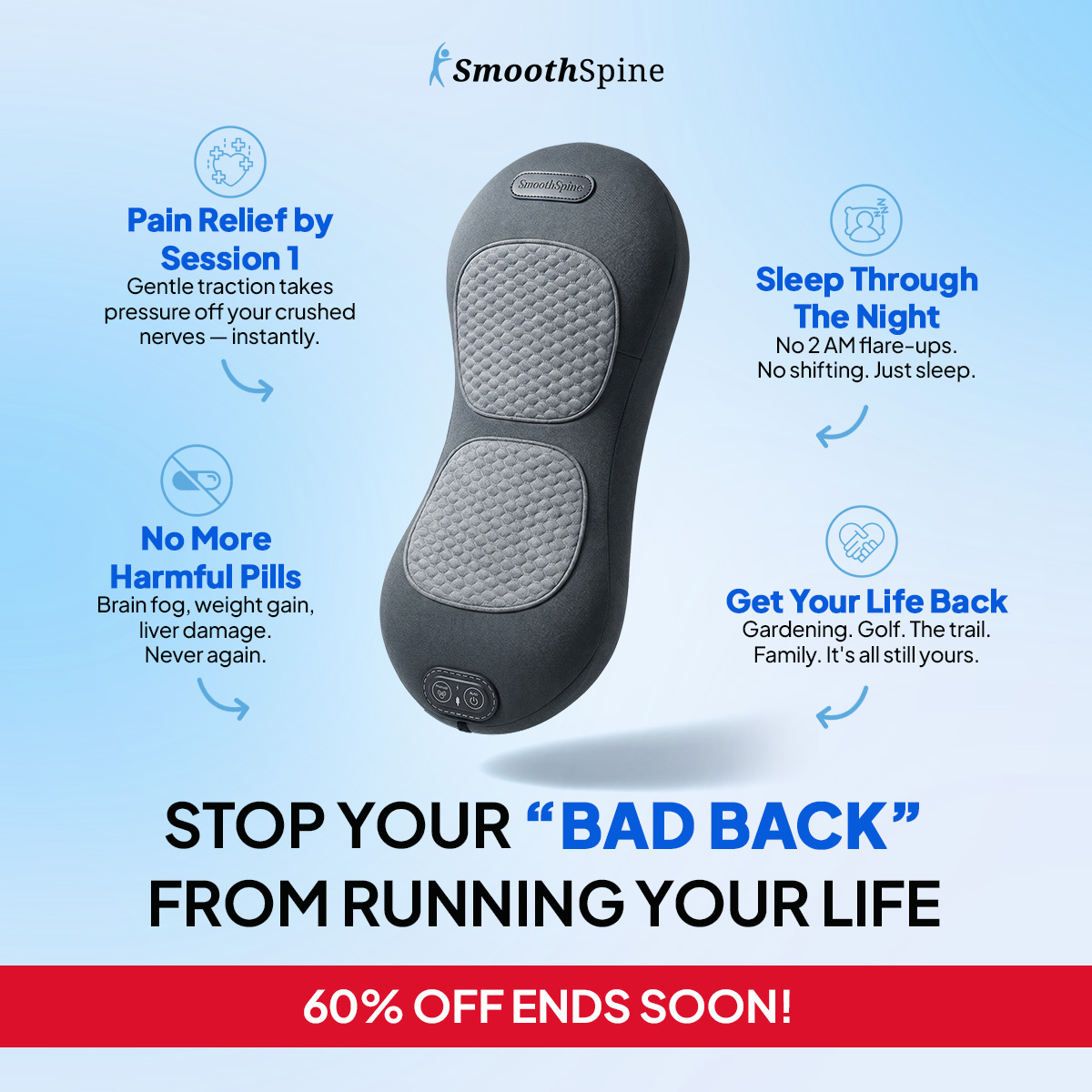 SmoothSpine Facebook ad