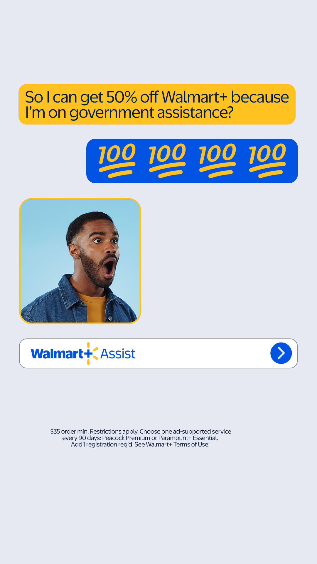 Walmart Facebook ad
