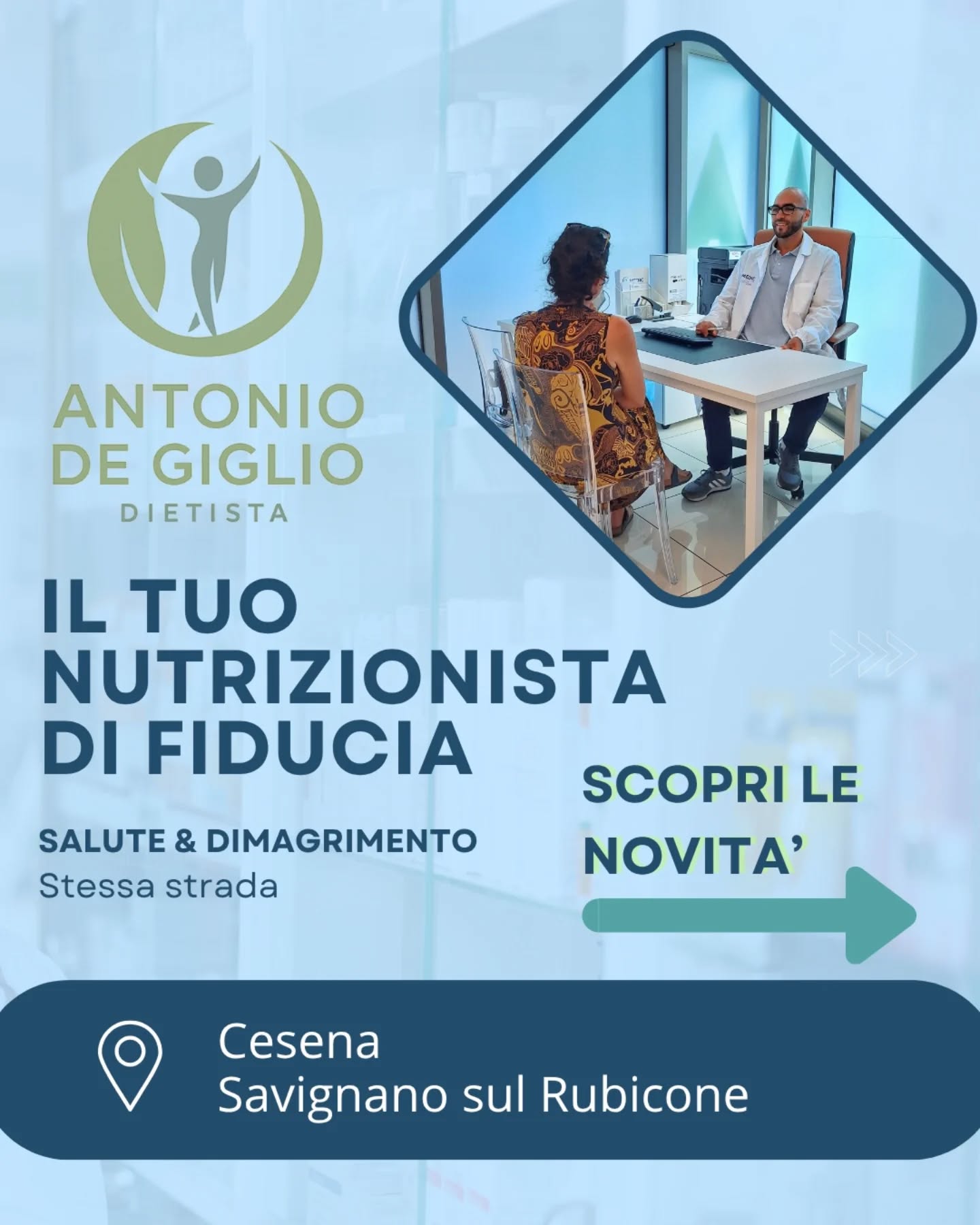 dietista.degiglio Facebook ad: Non sai da che parte iniziare?