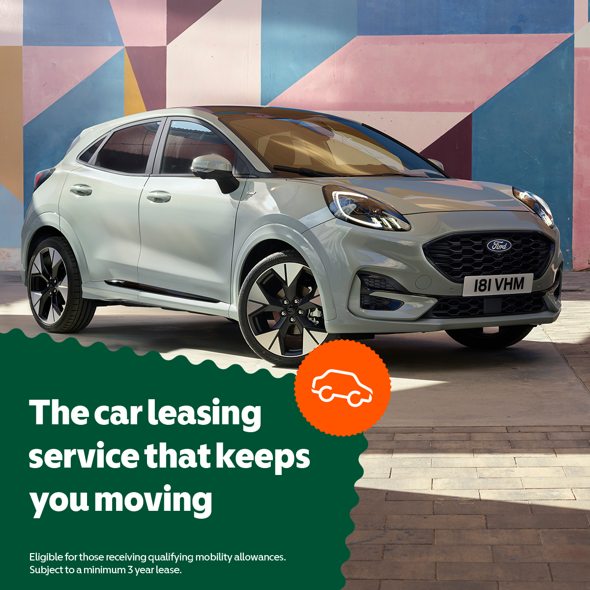 Premier Motors Facebook ad: Looking for your next Motability car?