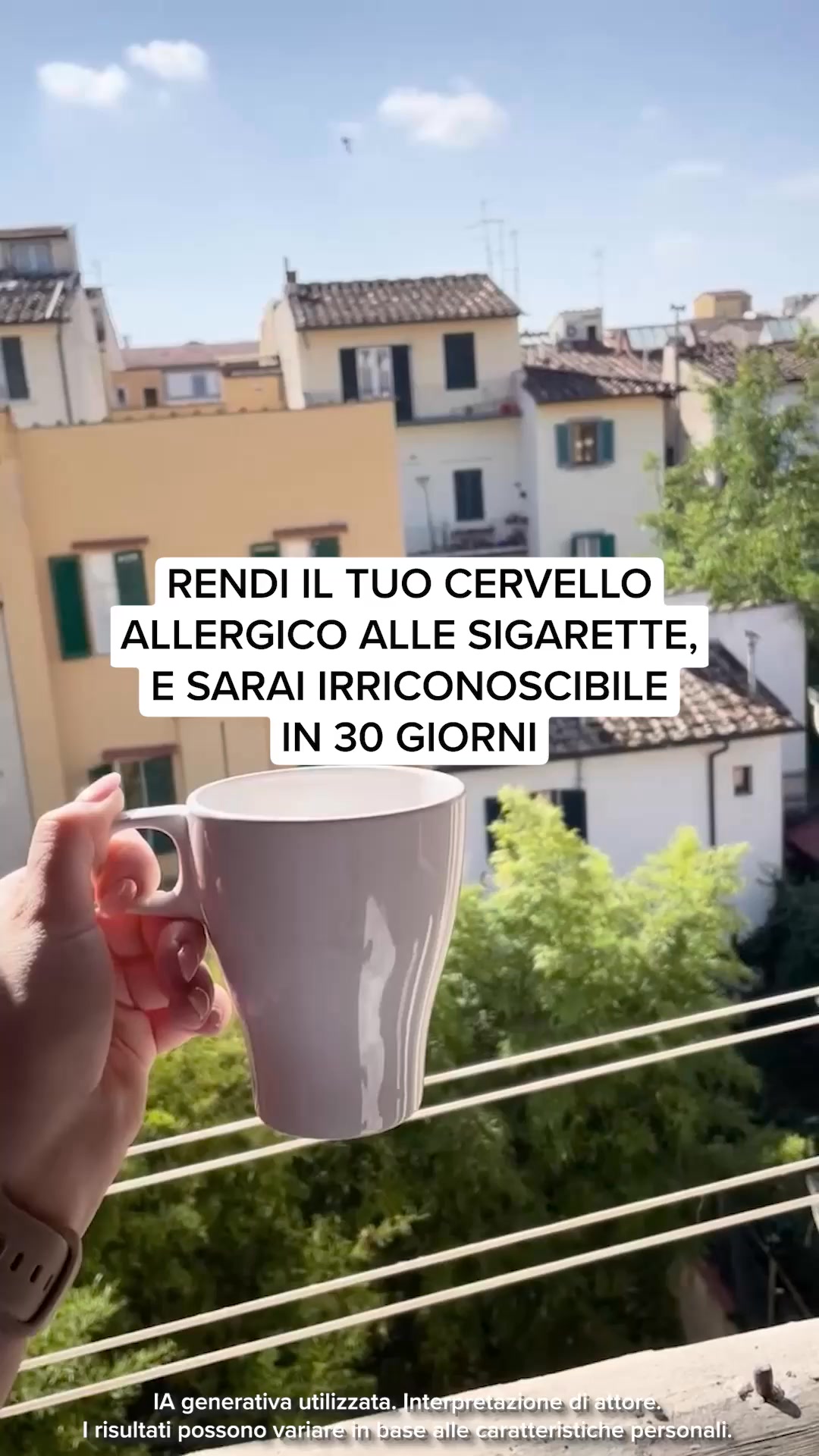 Hypnosis to Stop Smoking Facebook ad: Smetti di fumare con l’ipnoterapia