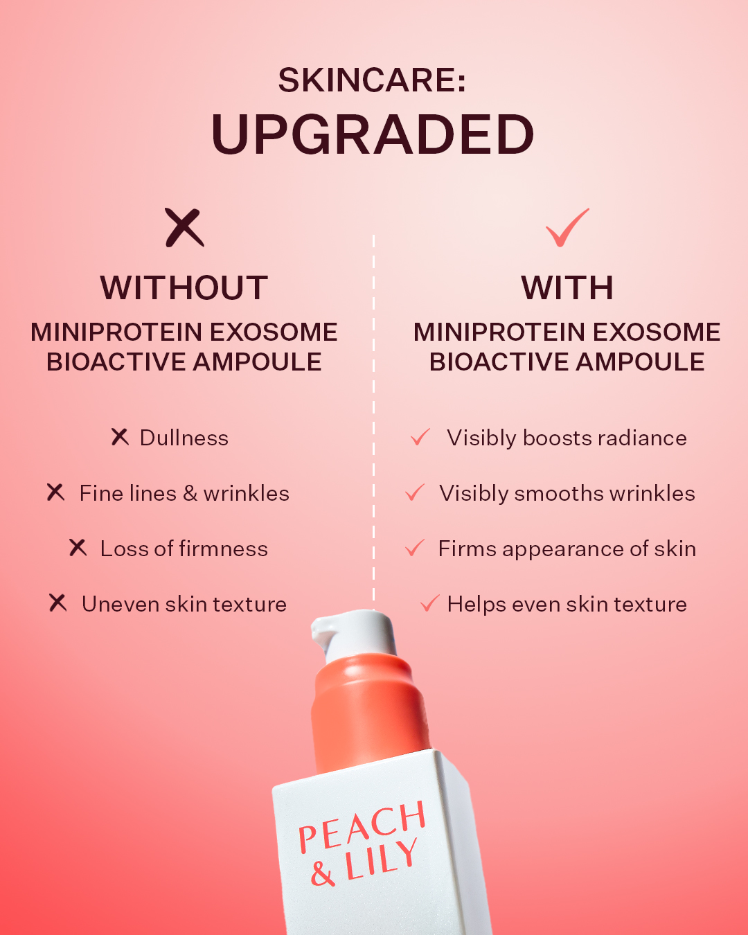 Peach and Lily Facebook ad