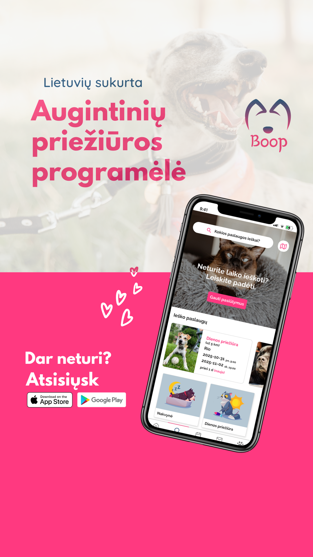 Boop Facebook ad