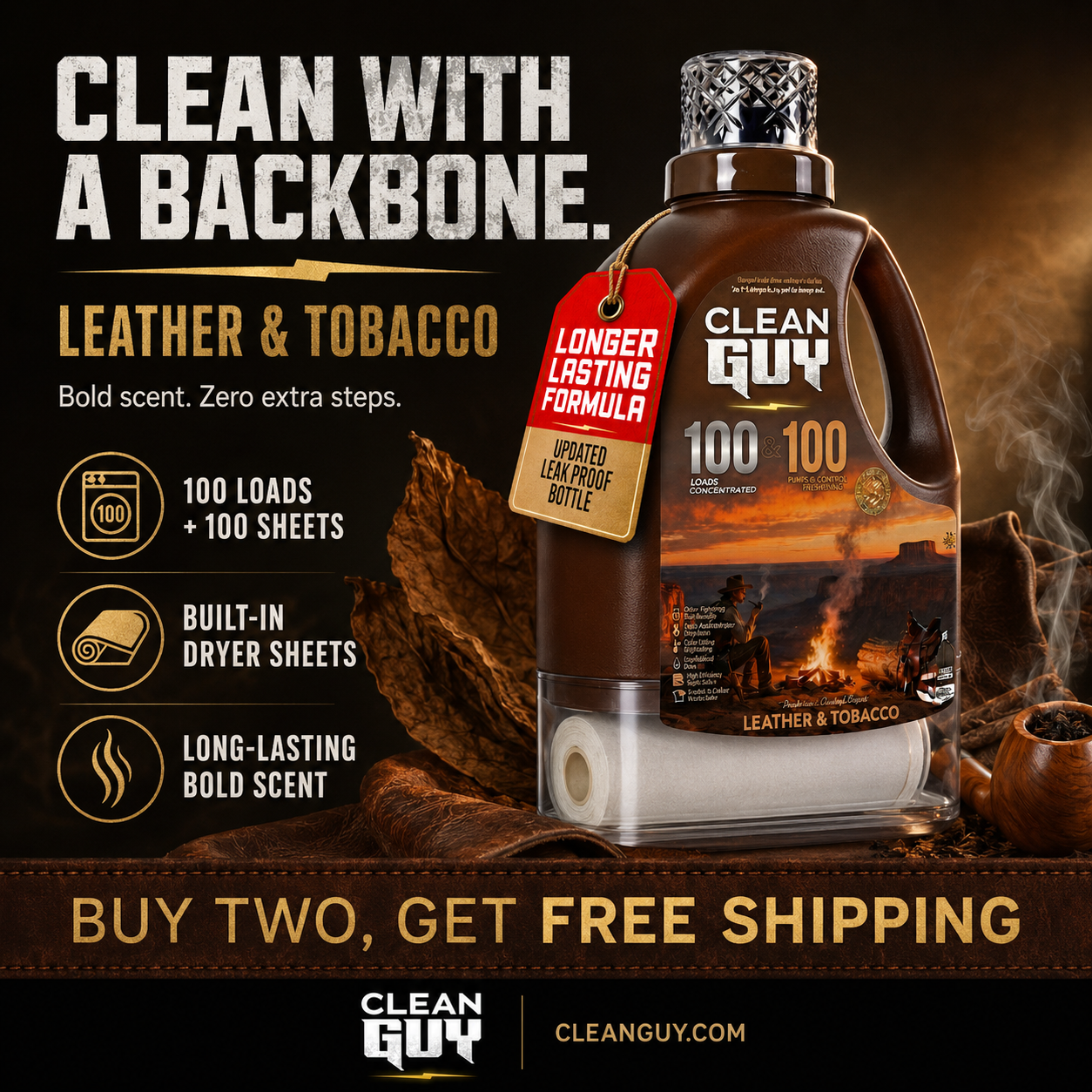 Clean Guy Facebook ad