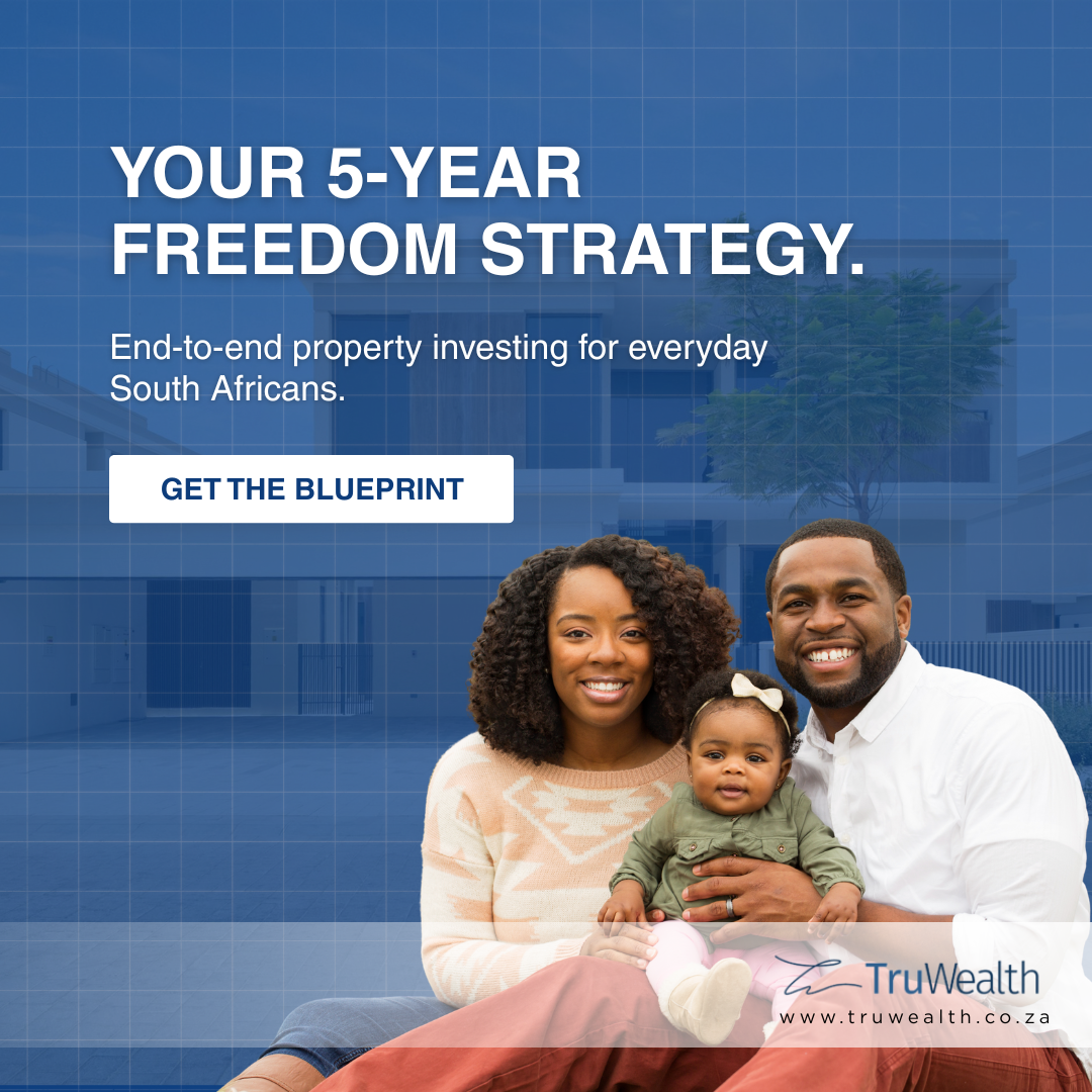 TruWealth South Africa Facebook ad: Access Your Free Masterclass: Financial Freedom Starts Here!