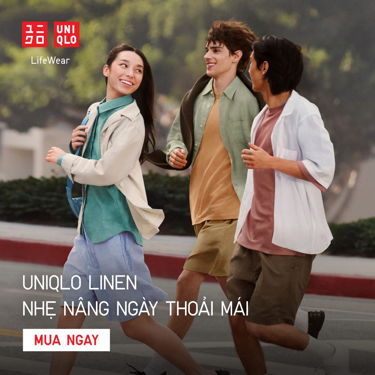 Uniqlo Vietnam Facebook ad