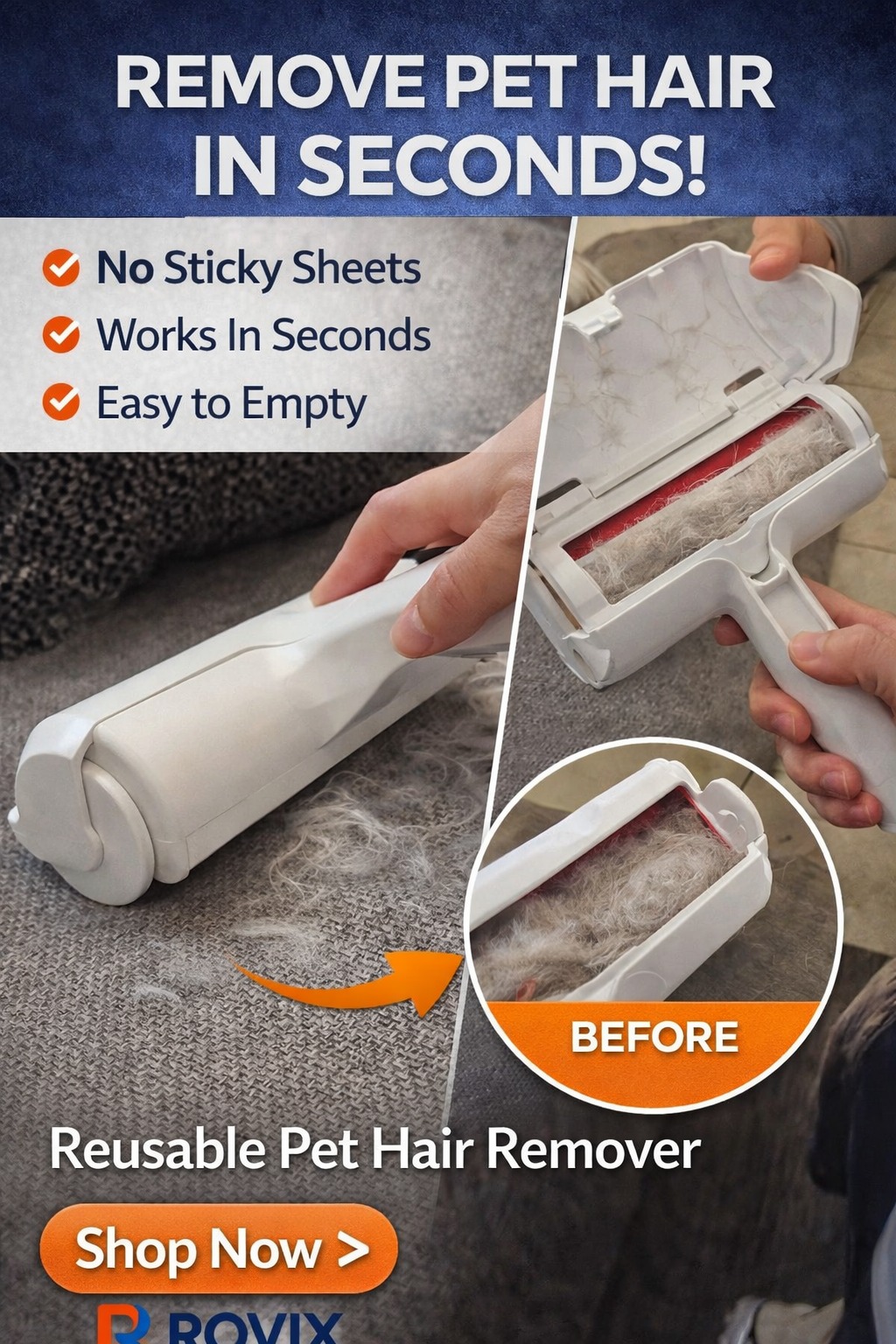 Rovix Facebook ad: Try This Smart Cleaning Tool