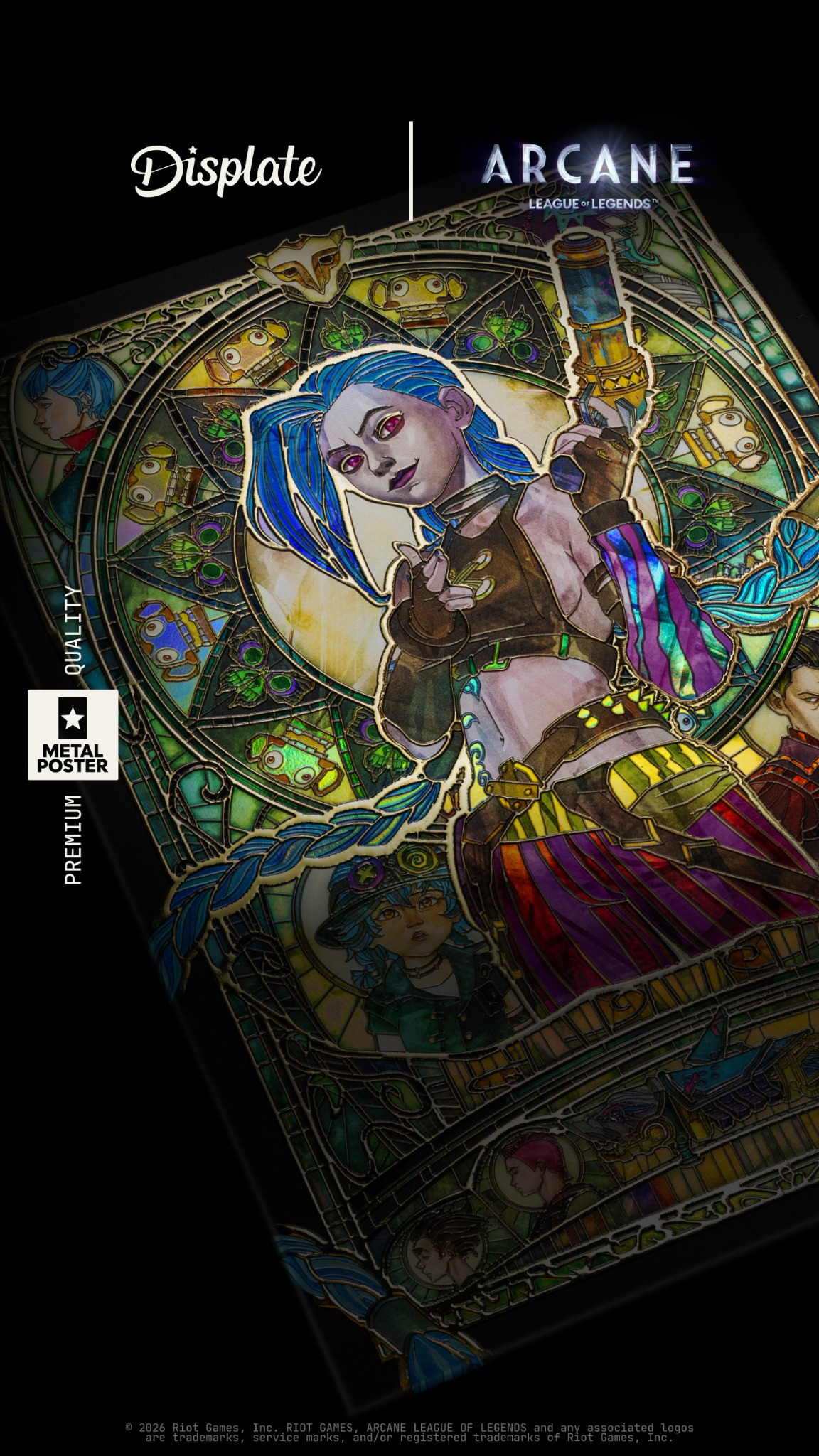 Displate Facebook ad