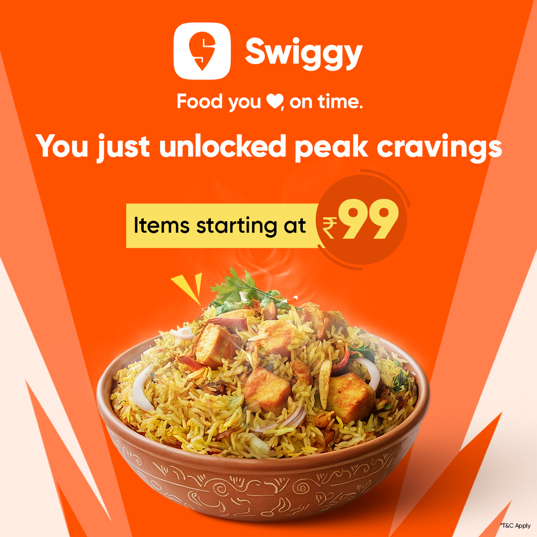 Swiggy Facebook ad
