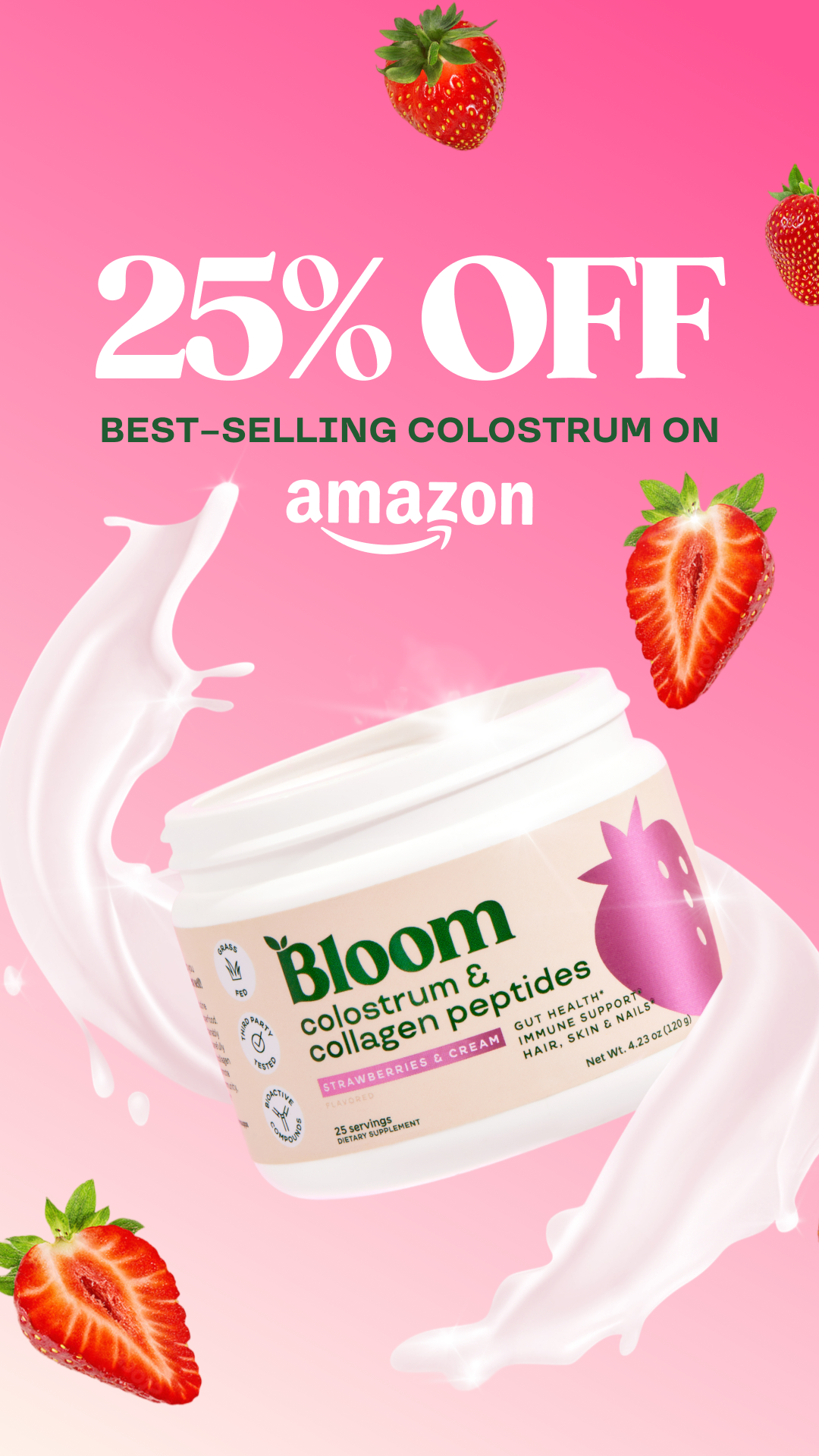 Bloom Nutrition Facebook ad