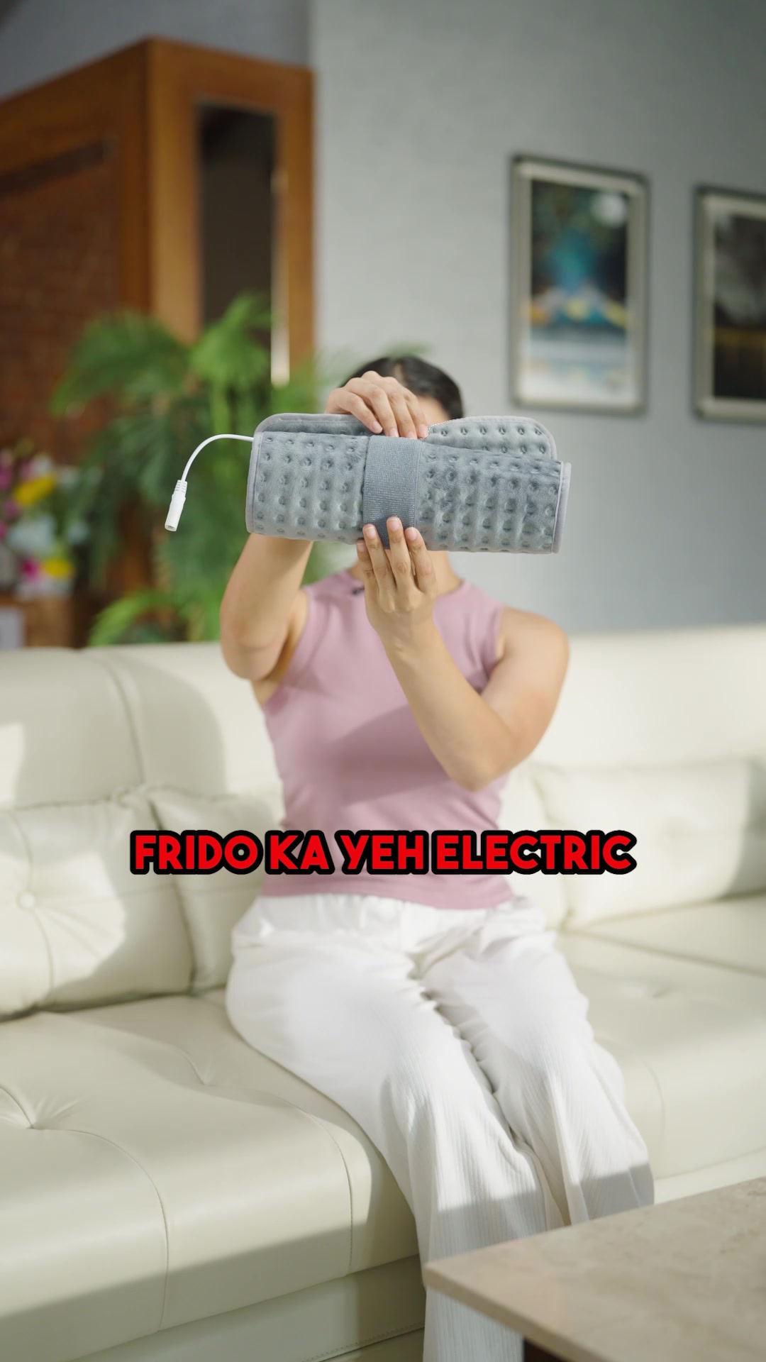 Frido Facebook ad: Frido Electric Heating Belt