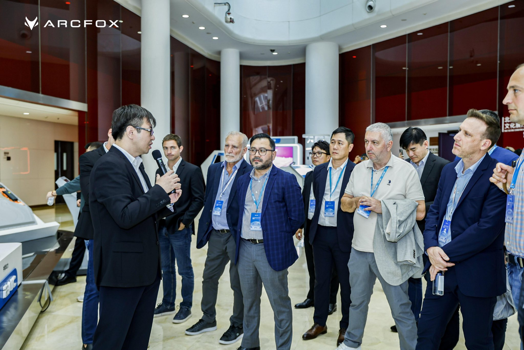 ArcfoxGlobal Facebook ad: We shared the blueprint for future mobility with…