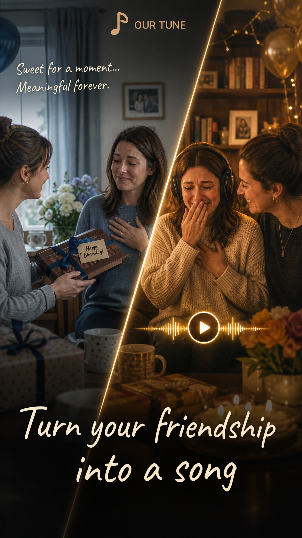 Our Tune Facebook ad