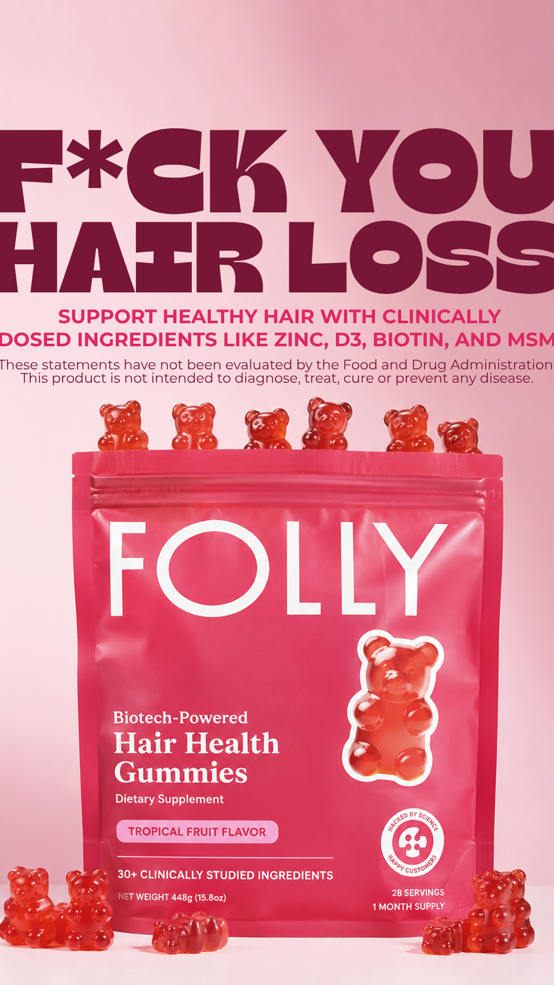 Folly Nutrition Facebook ad