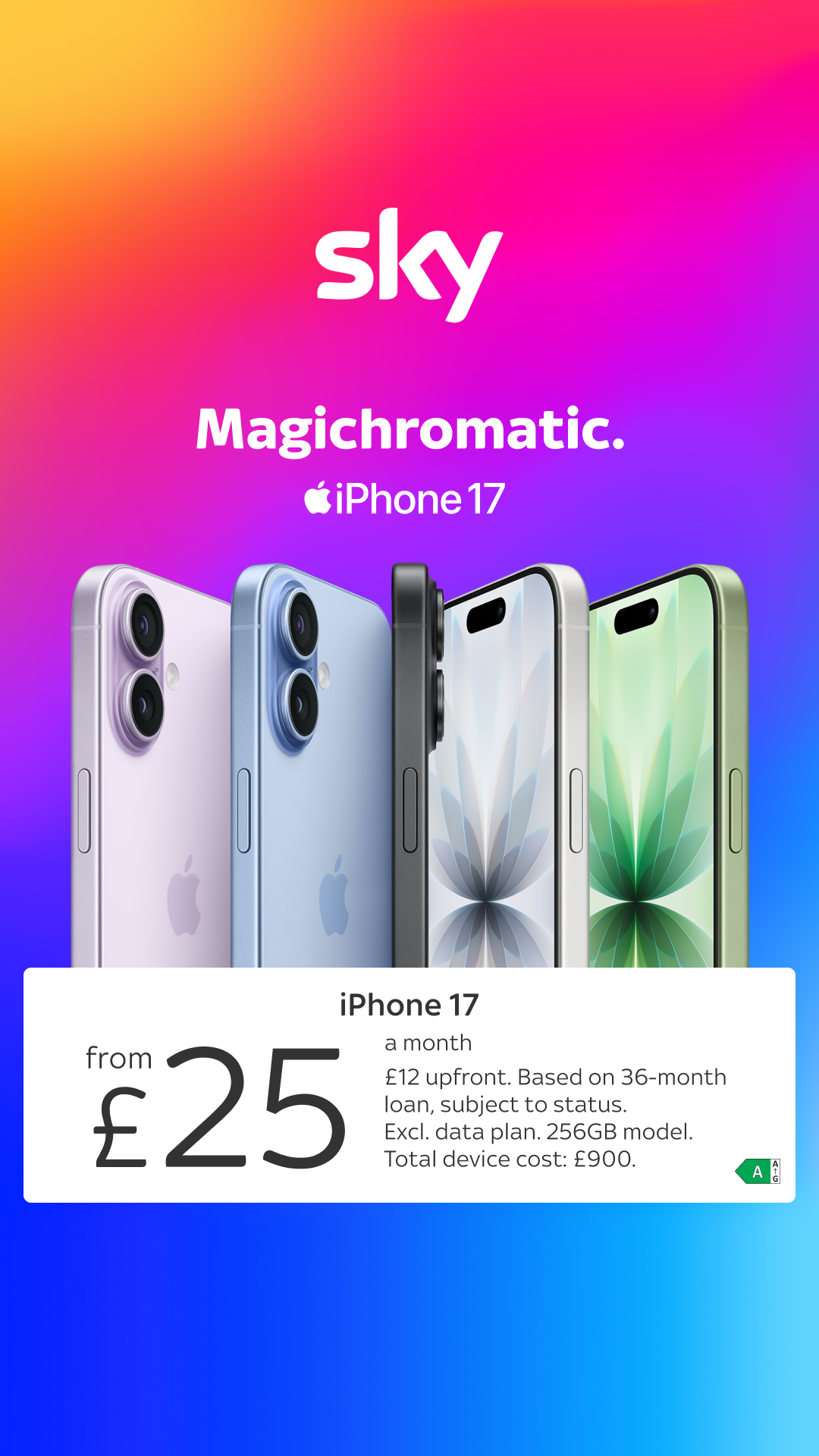 Sky Facebook ad