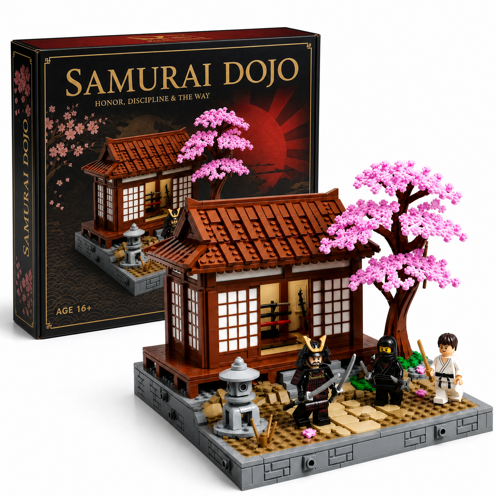 Hellobricko Facebook ad: EDO JAPAN: The Samurai Dojo