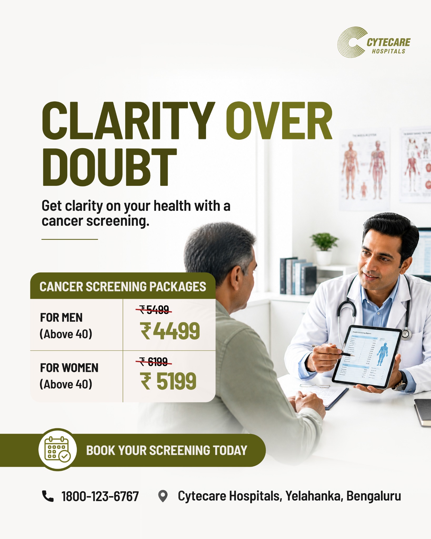 Cytecare Hospitals Facebook ad from May 18, 2026