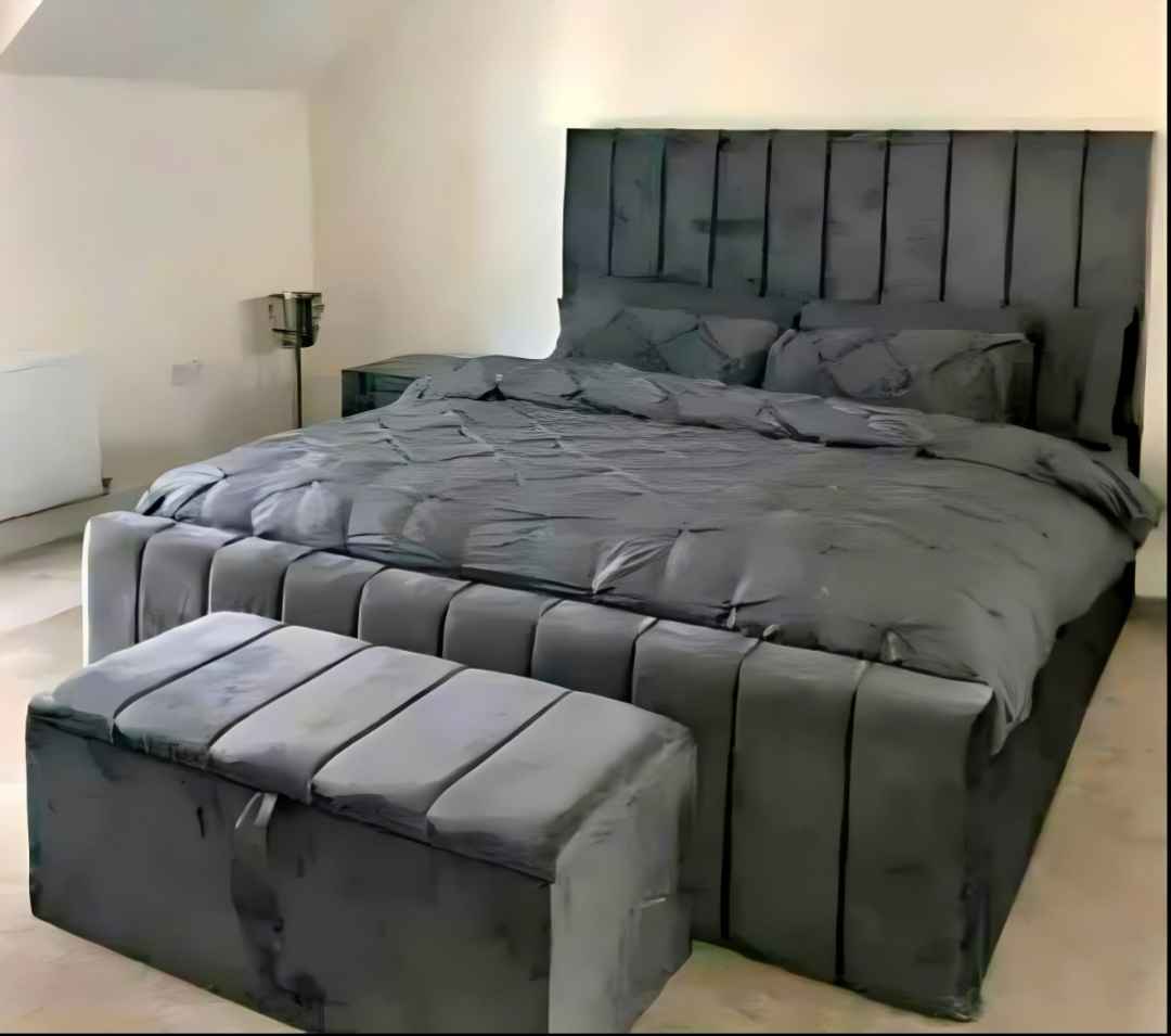 British Bed Facebook ad: *Brand New Double Bed With Mattress* Free Home Delivery &…