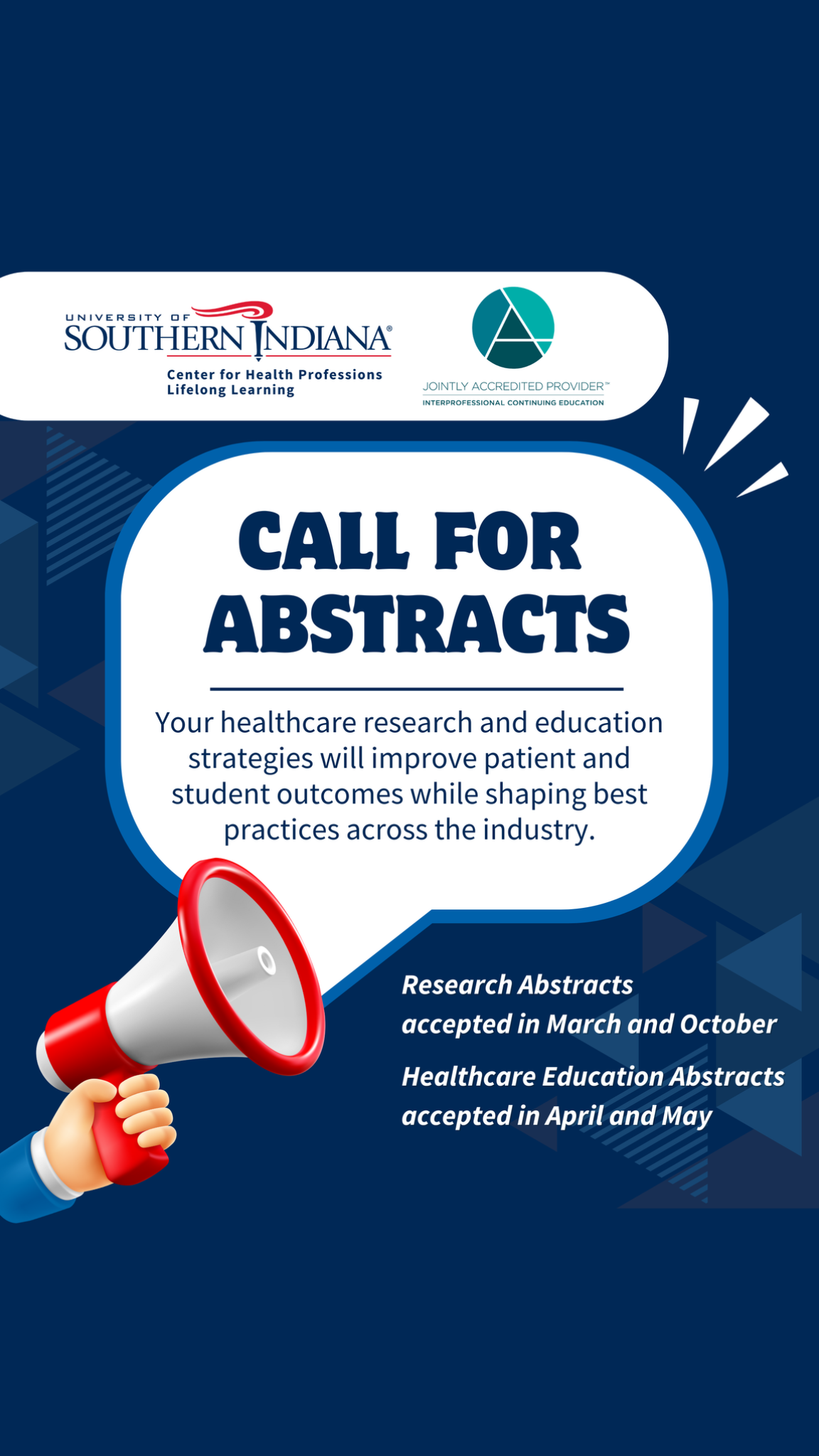 University of Southern Indiana College of Nursing and Health Professions Facebook ad