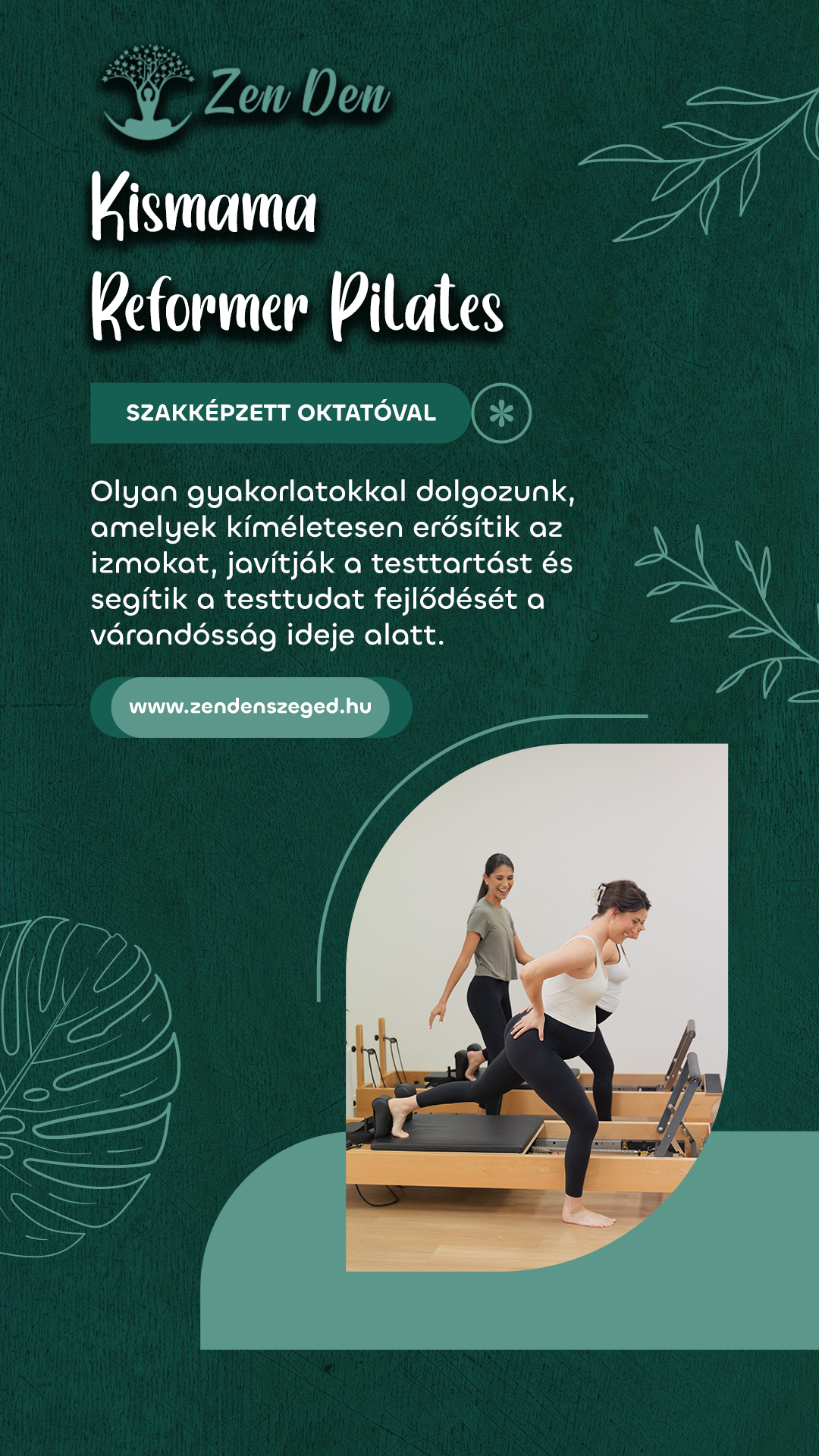 Zen Den Pilates Szeged Facebook ad