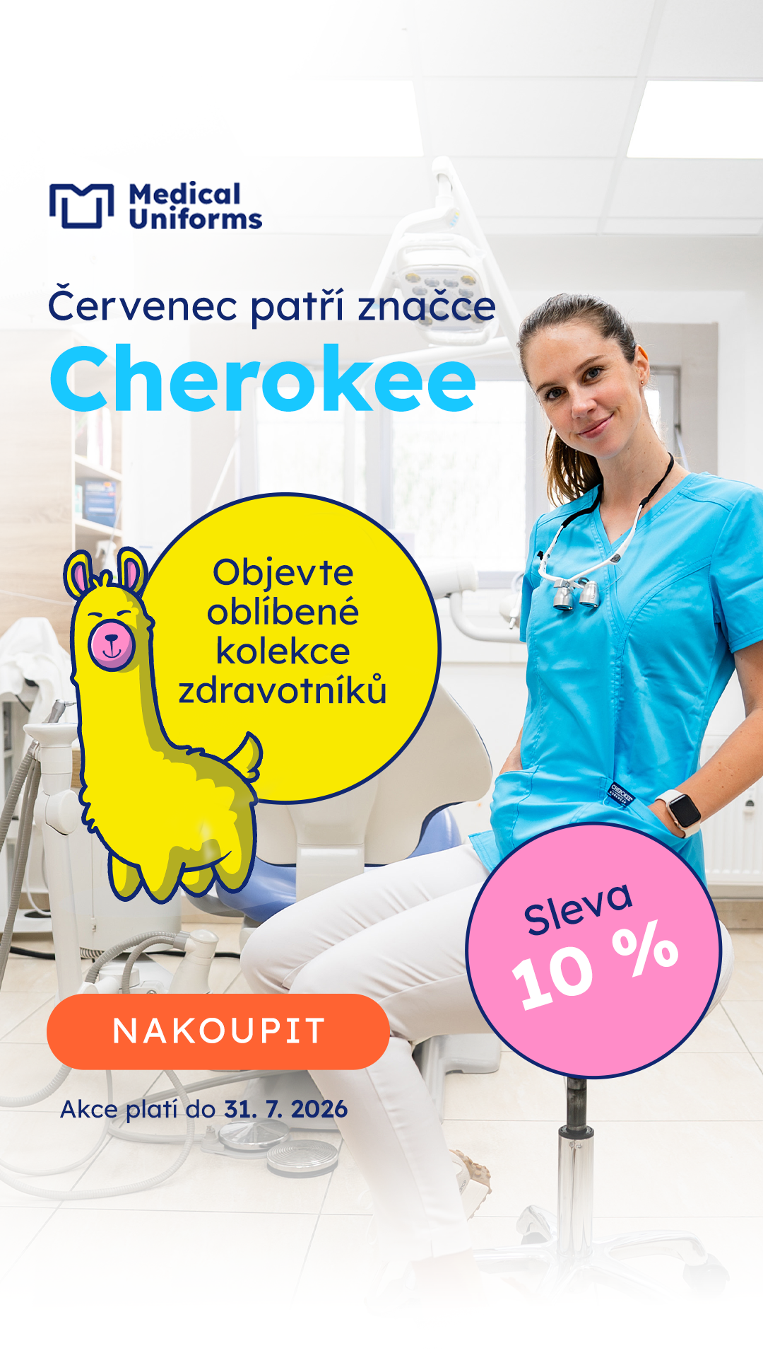 MEDICAL-UNIFORMS.cz Facebook ad