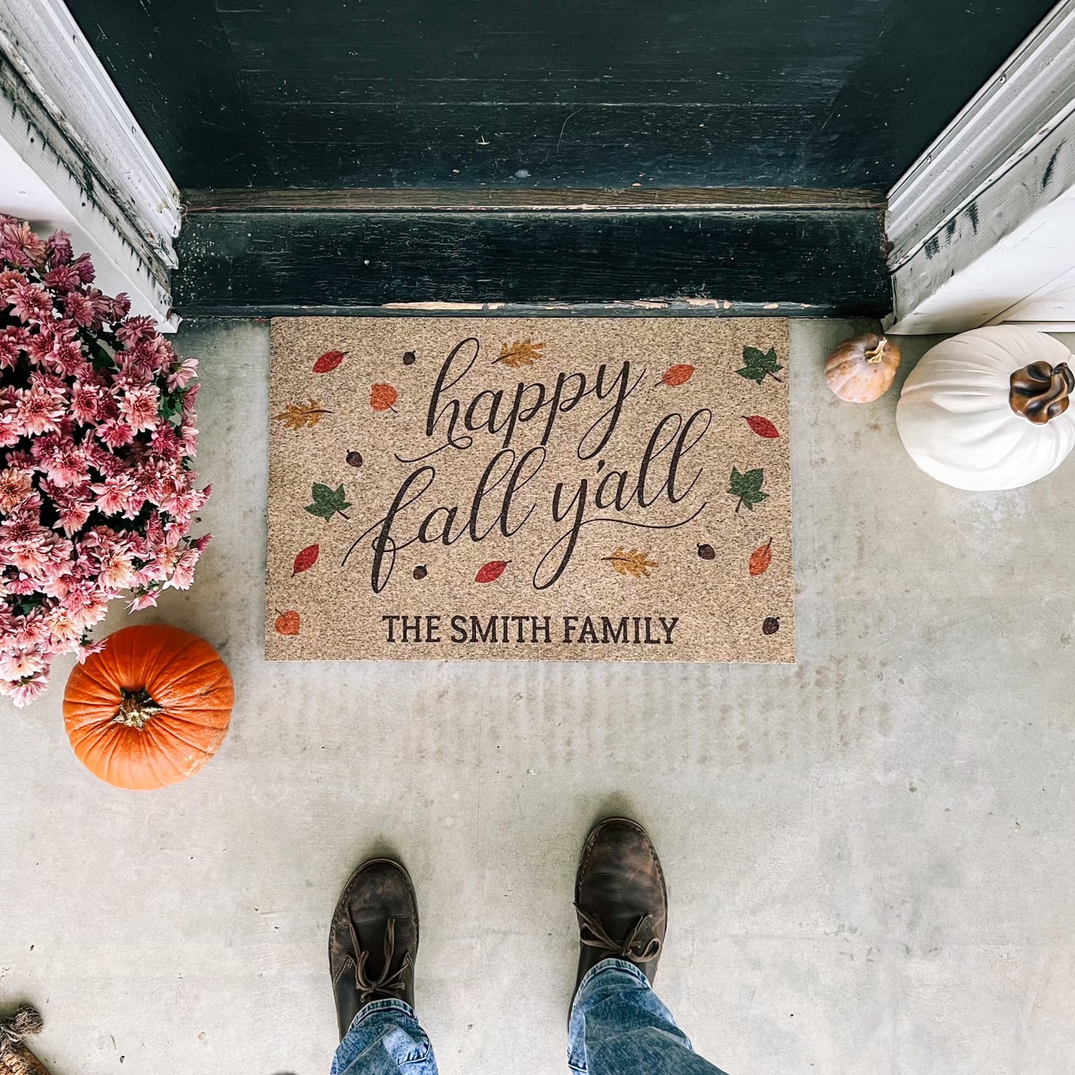 Personalization Mall Facebook ad: Personalize Your Porch!