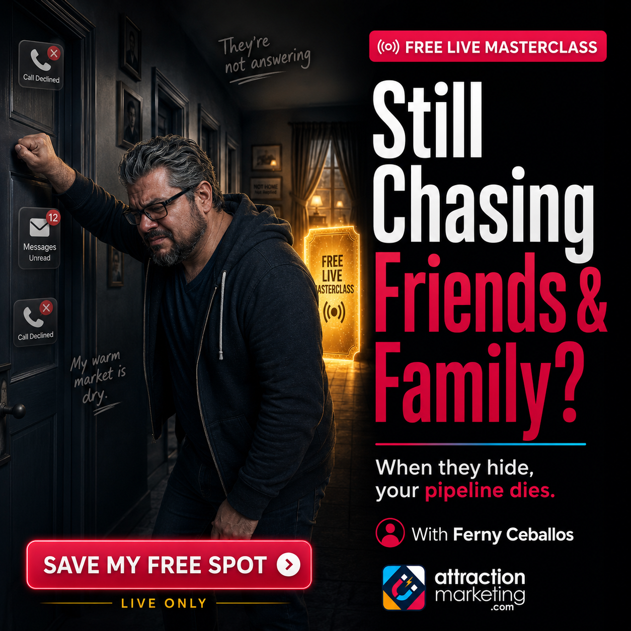 Attraction Marketing Facebook ad