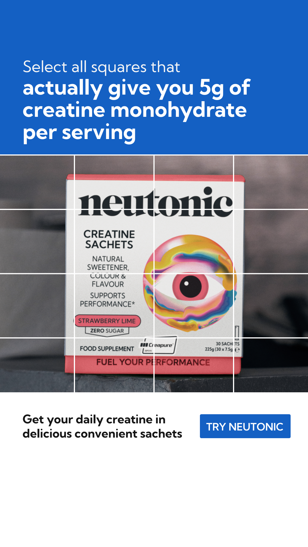 Neutonic Facebook ad