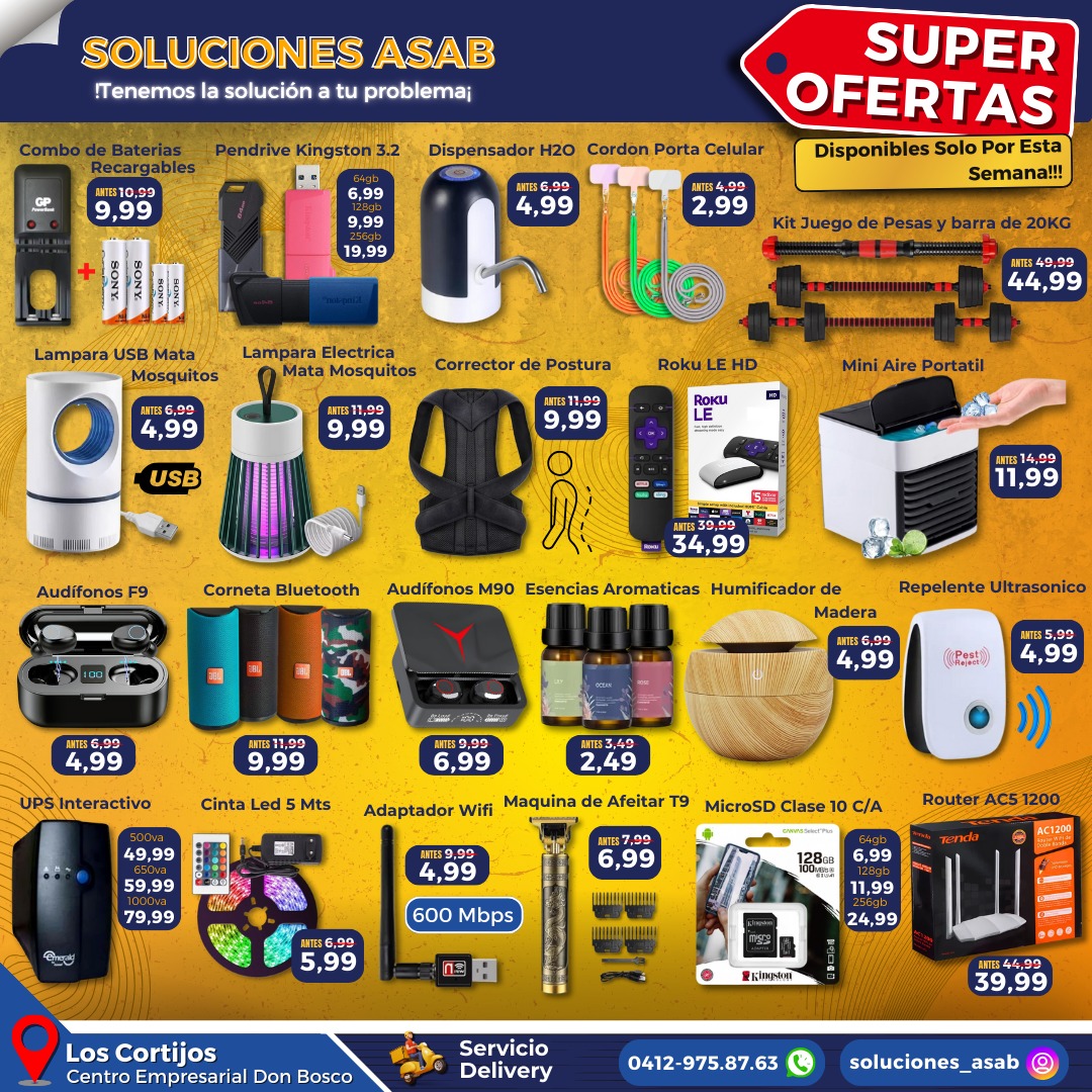 Asab Soluciones Facebook ad from Dec 5, 2024