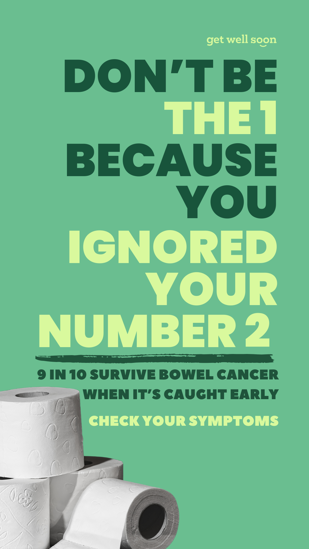 Get Well Soon Facebook ad