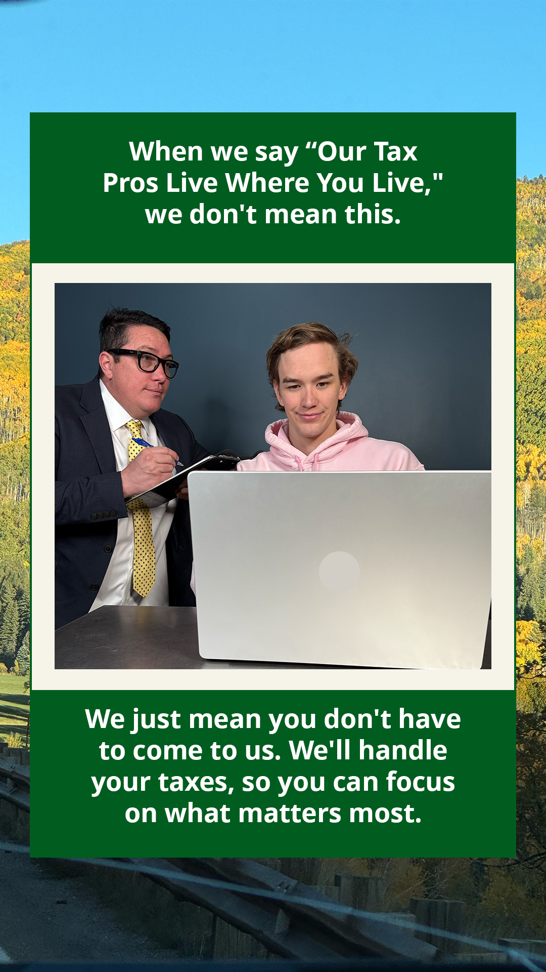 H&R Block Facebook ad