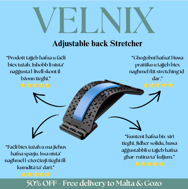 Velnix Malta Facebook ad: 50 OFF - Sale Ends Tonight