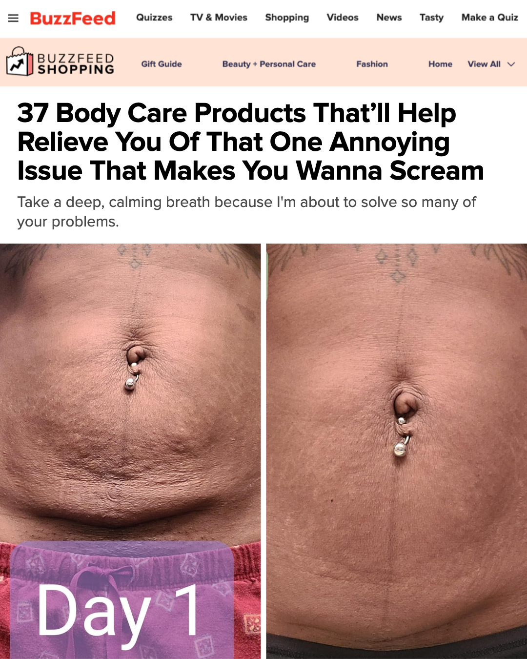 BuzzFeed Facebook ad