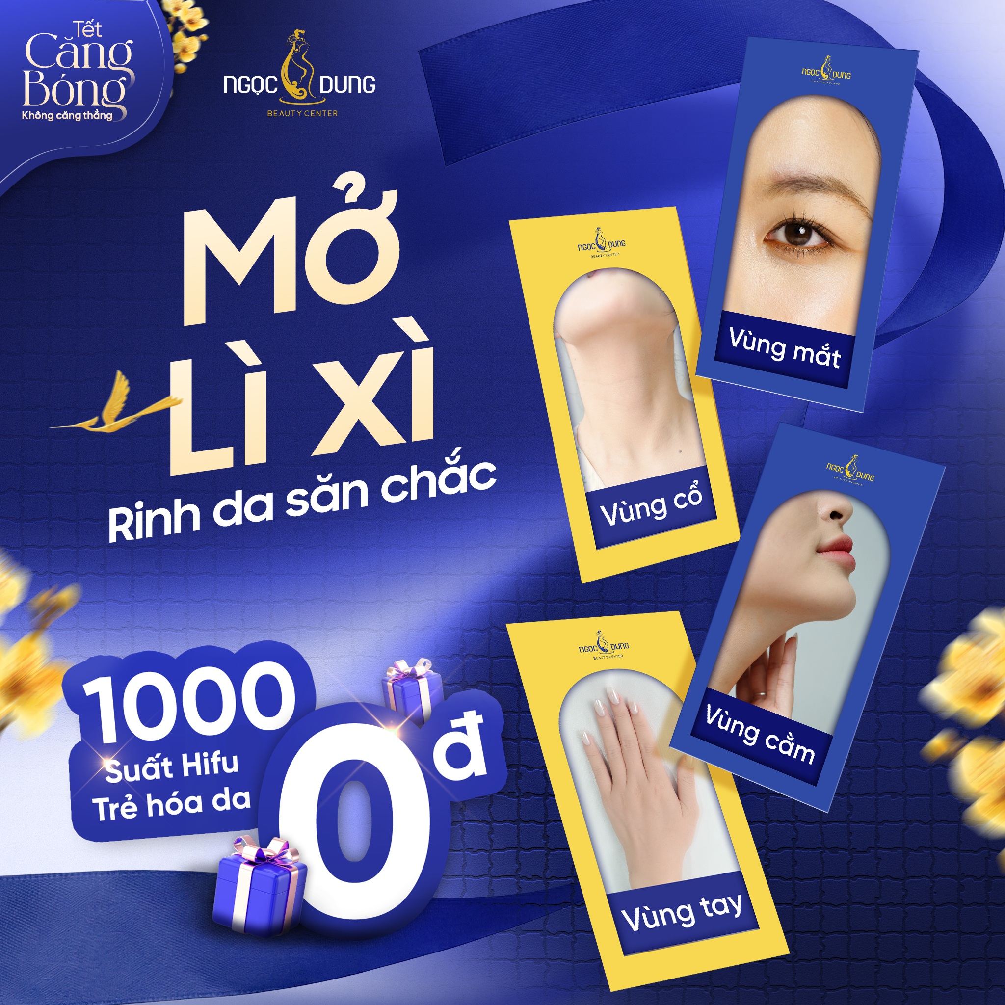 Trẻ Hóa Da Ngọc Dung Facebook ad: TẶNG 1.000 SUẤT TRẺ HÓA HIFU 0Đ