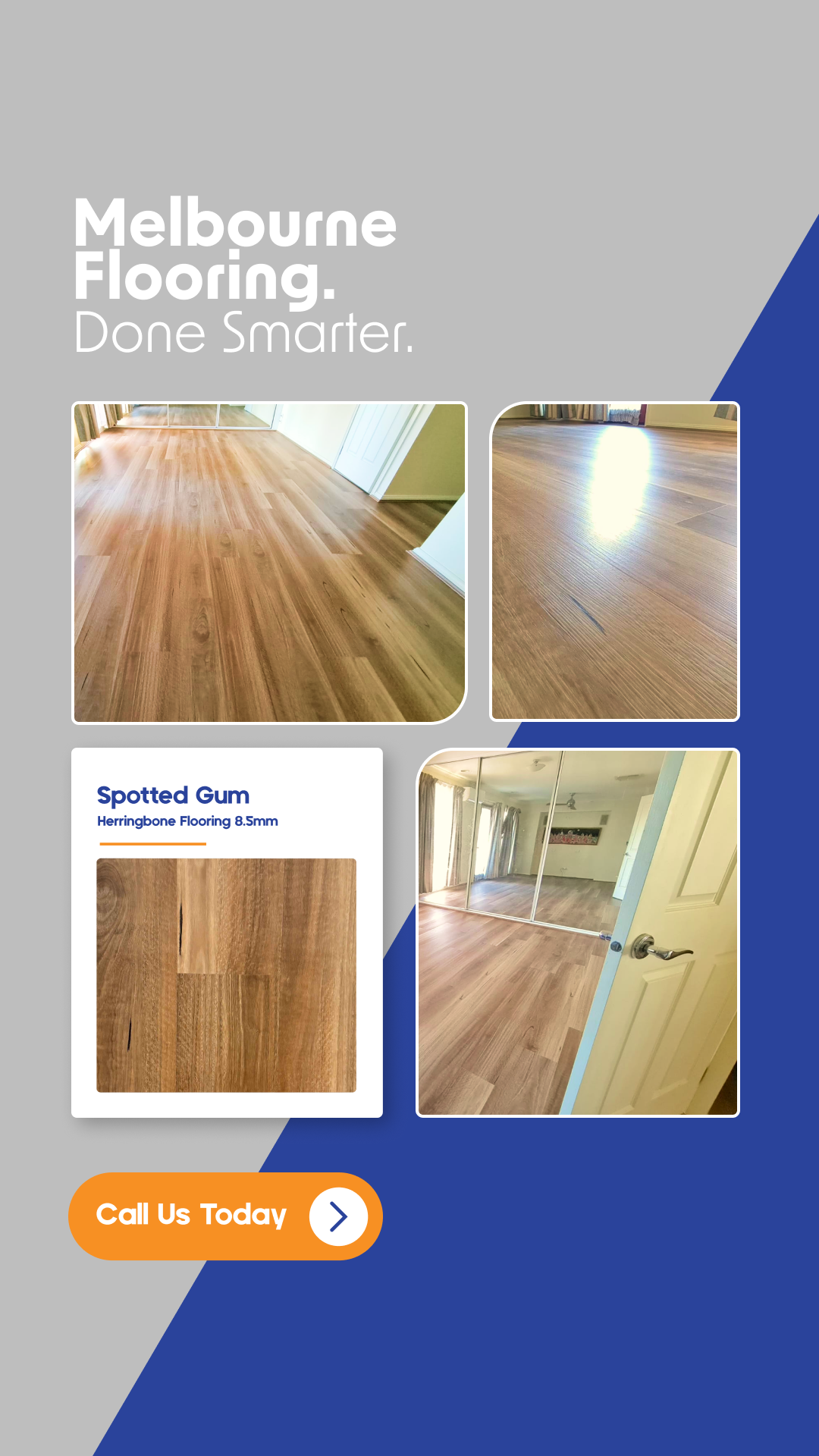 LocalTasker Facebook ad: Your home, our floors
