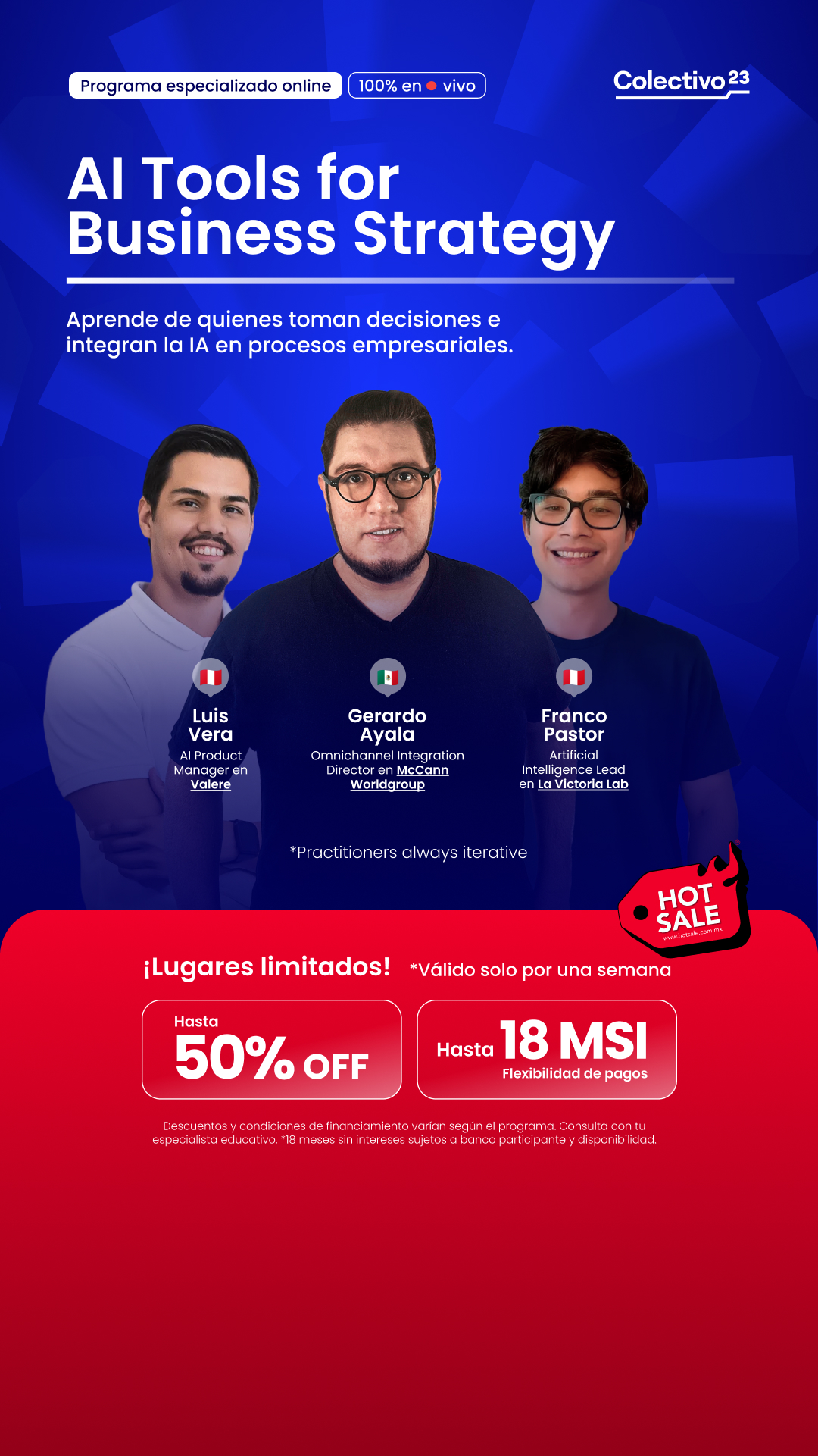 Colectivo23 Facebook ad
