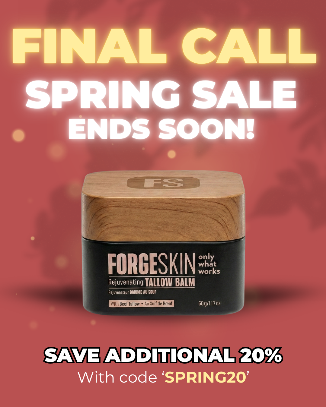 Forge Men Facebook ad