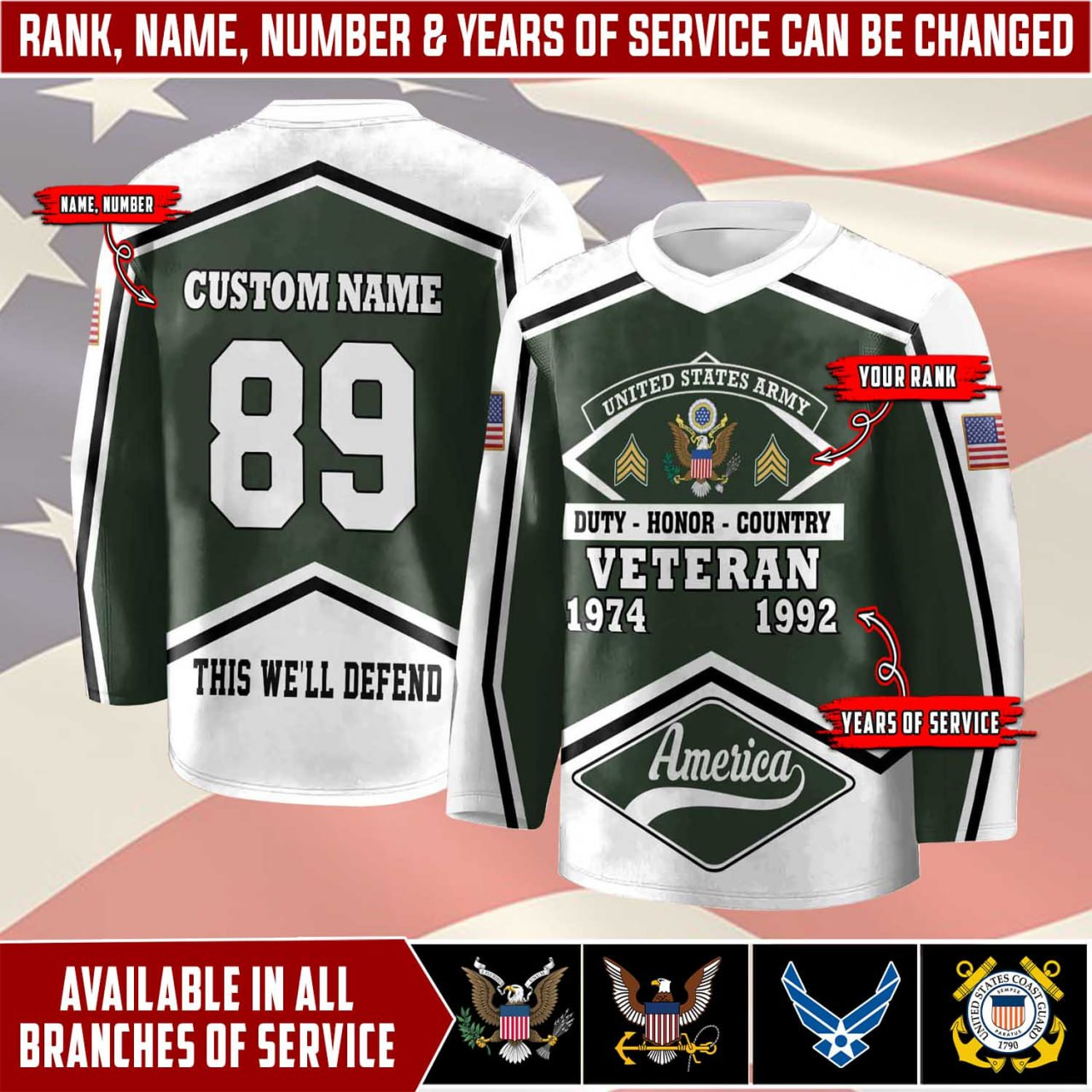Always A Soldier 2022 Facebook ad: Get your today. Limited Supply!