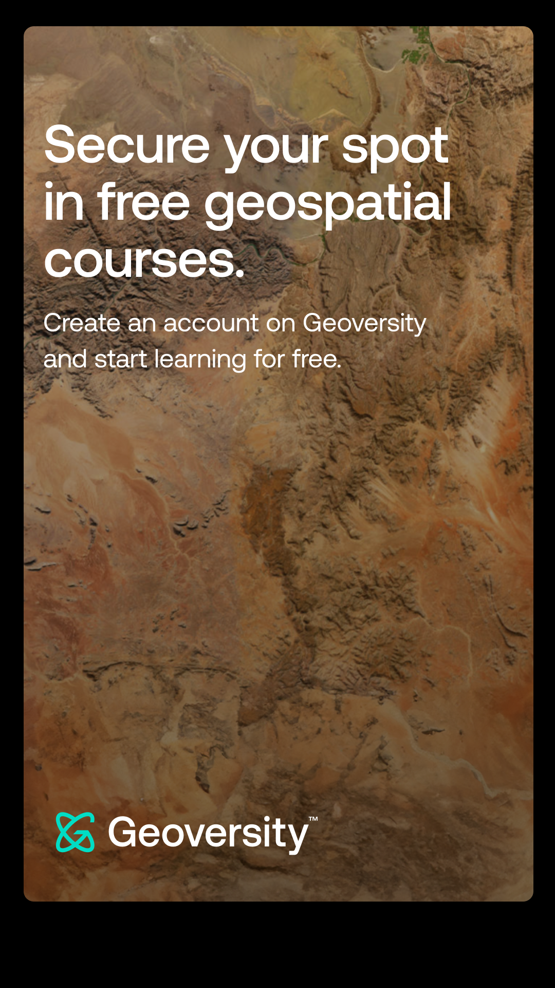 Geoversity.io Facebook ad